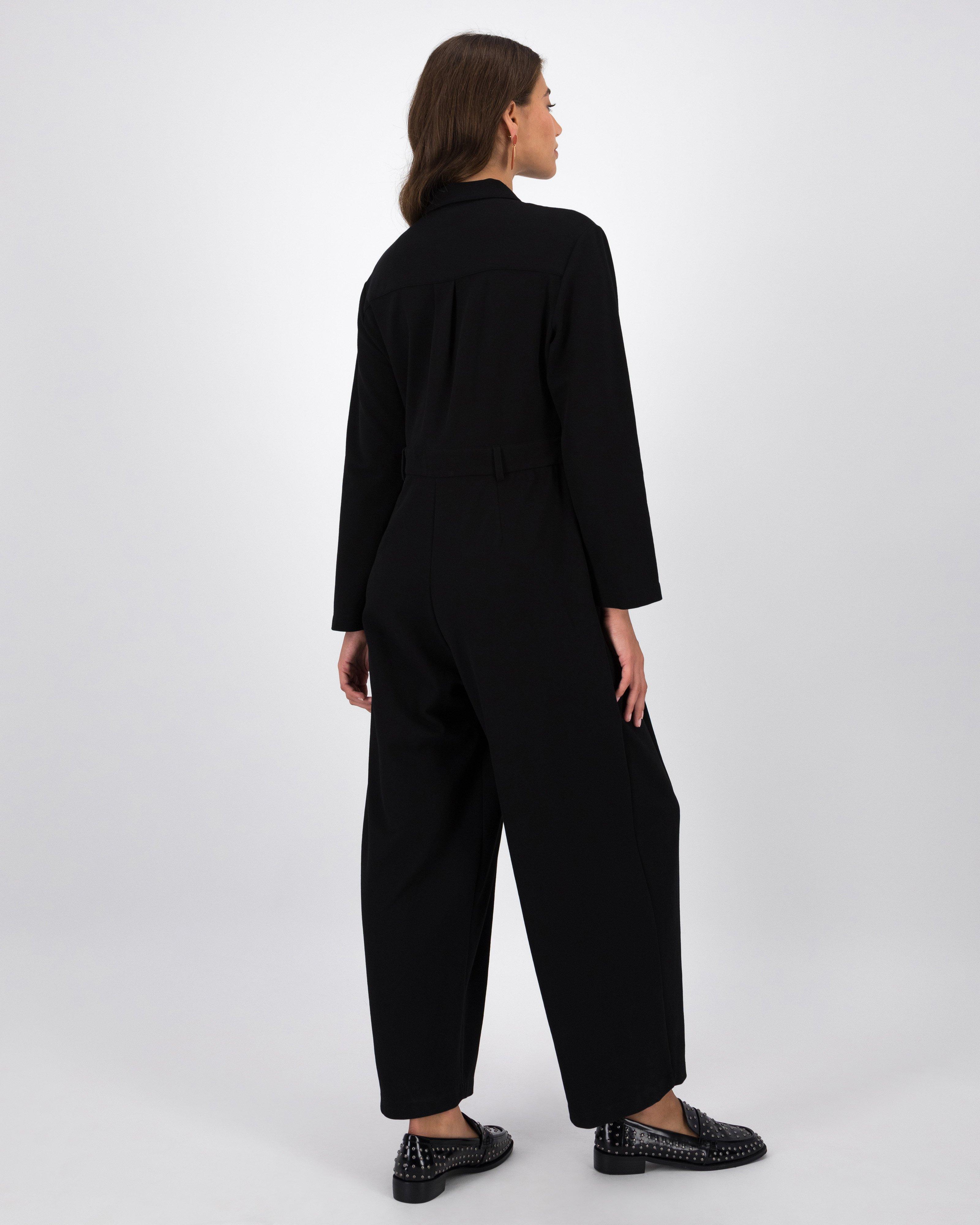 Miles Winter Jumpsuit -  Black