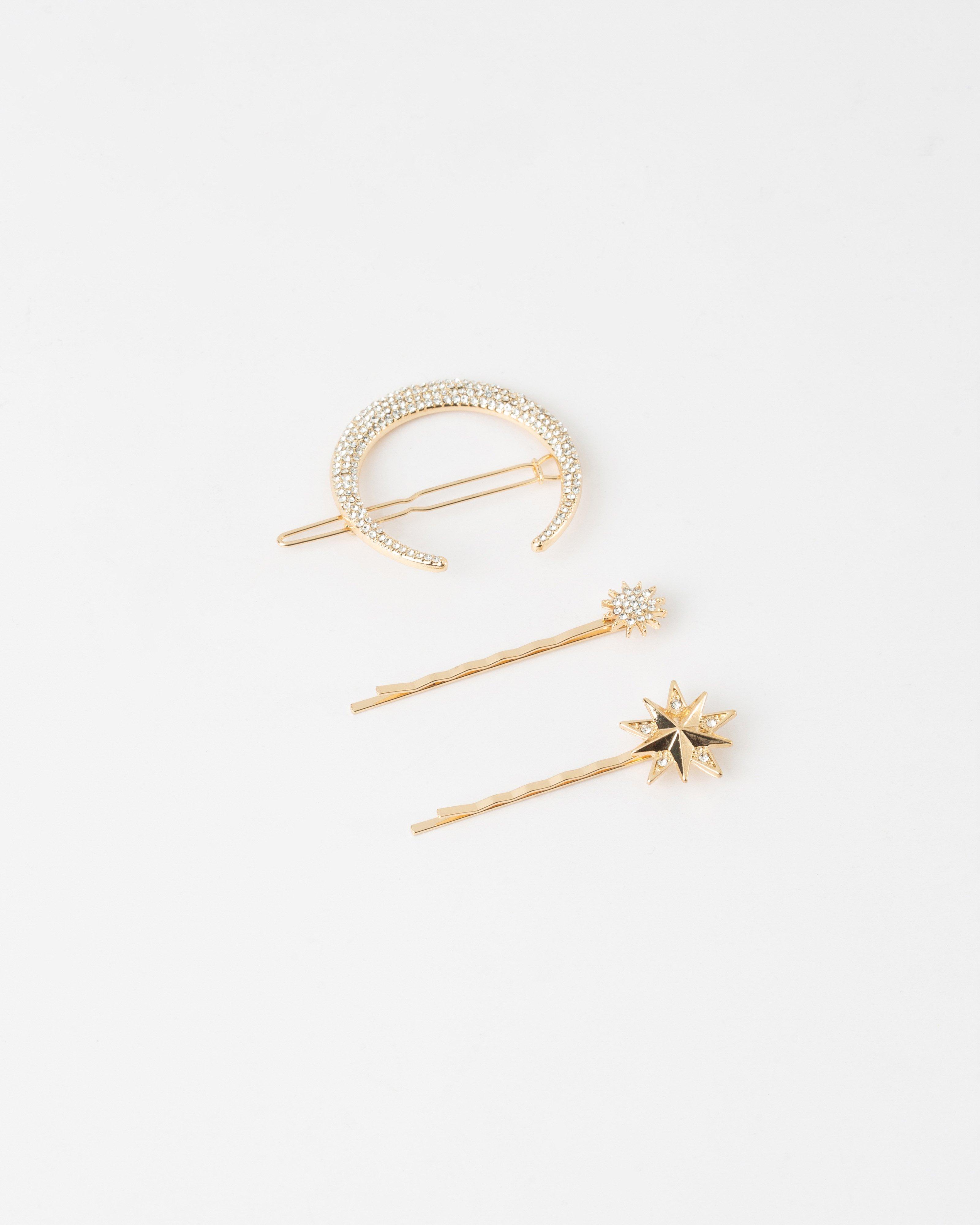 Blaire Constellation Clips -  Gold