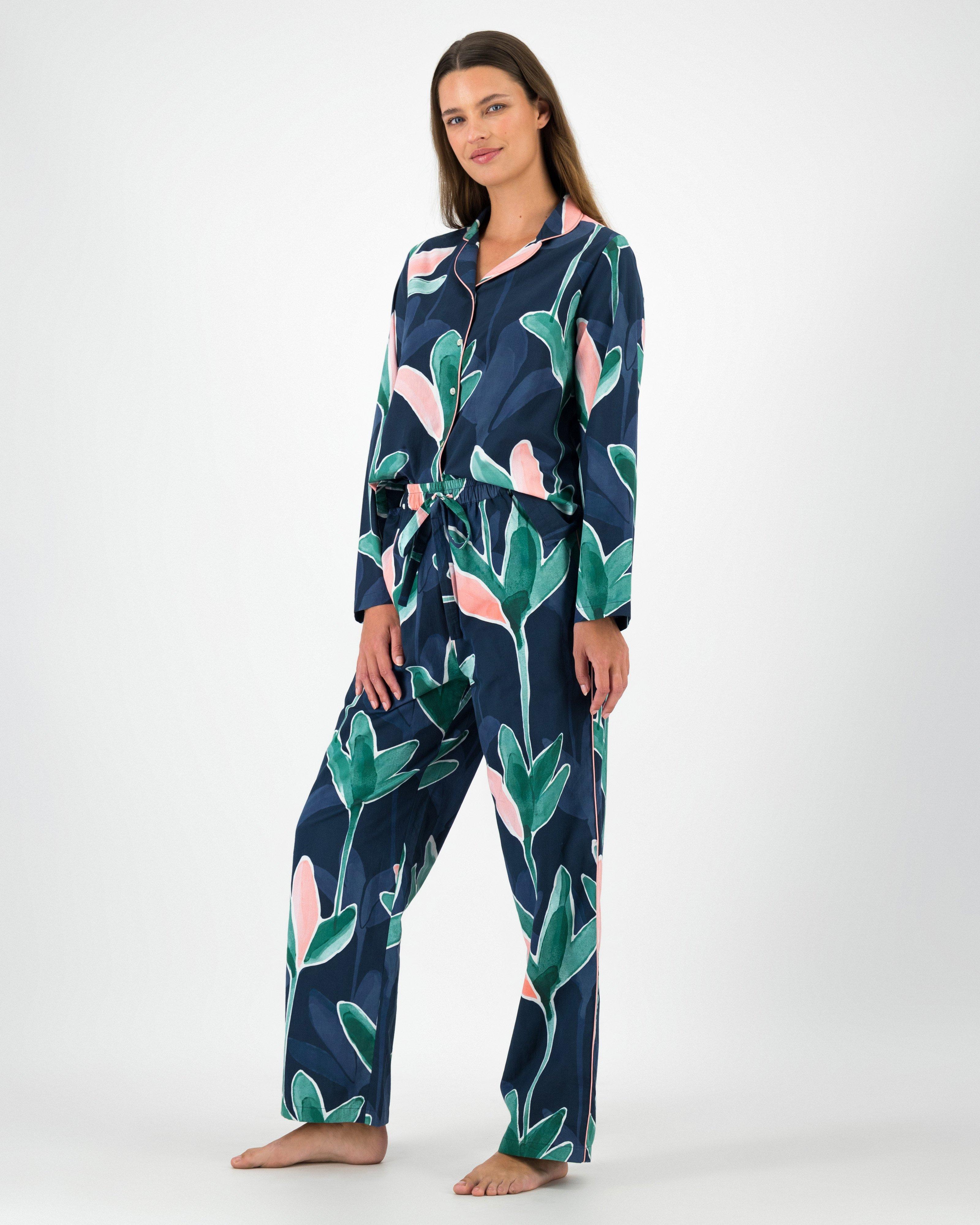 Lili Big Flower Sleep Set -  Blue