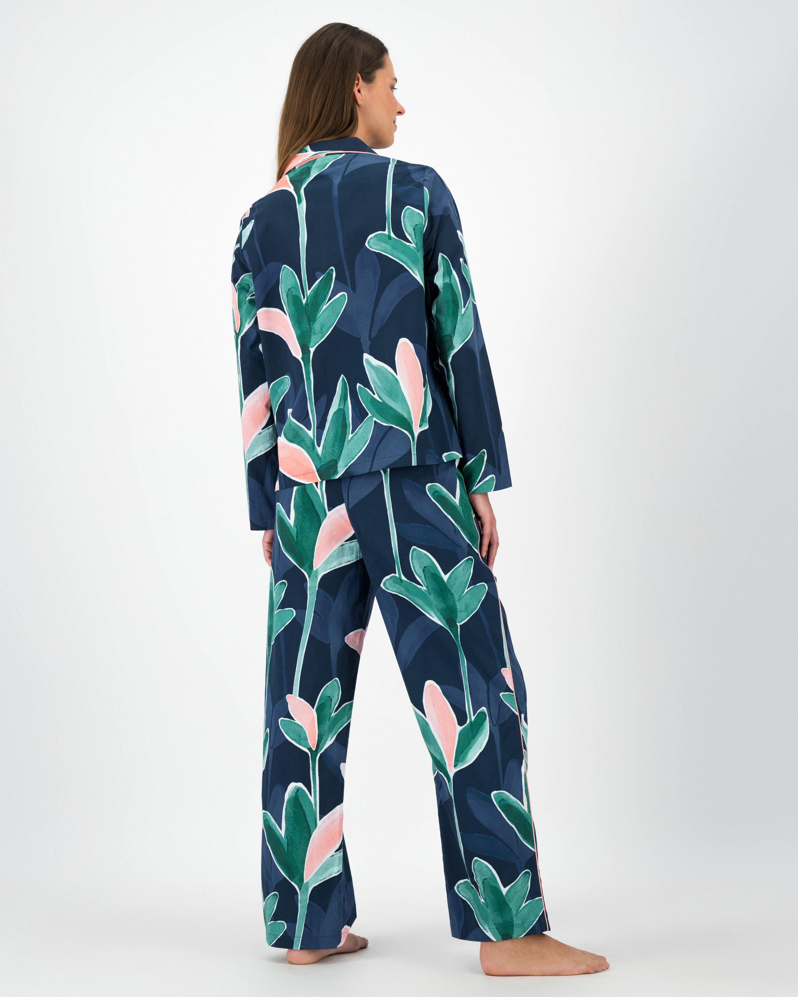Lili Big Flower Sleep Set -  Blue