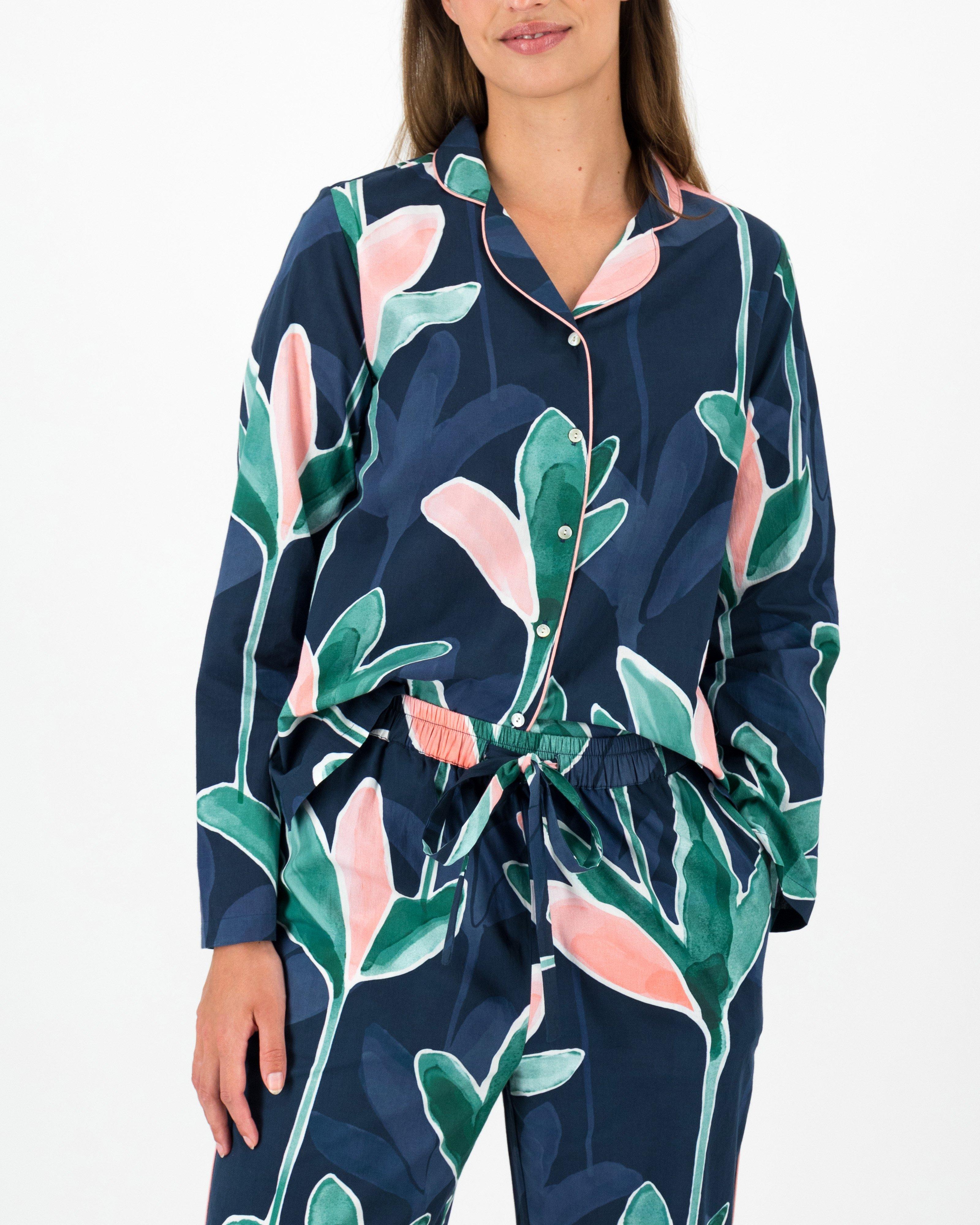 Lili Big Flower Sleep Set -  Blue