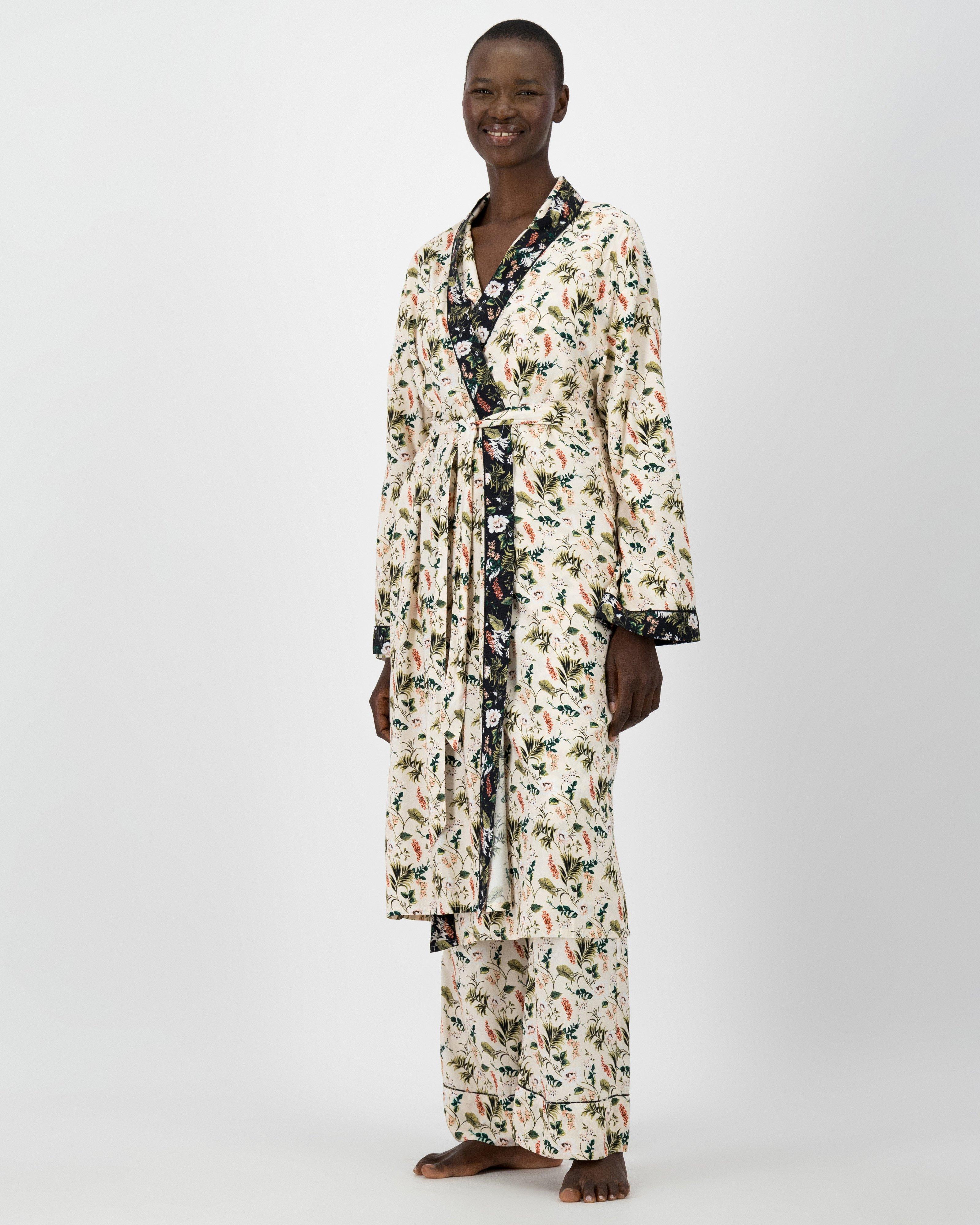 Pascalle Mixed Print Robe -  Assorted