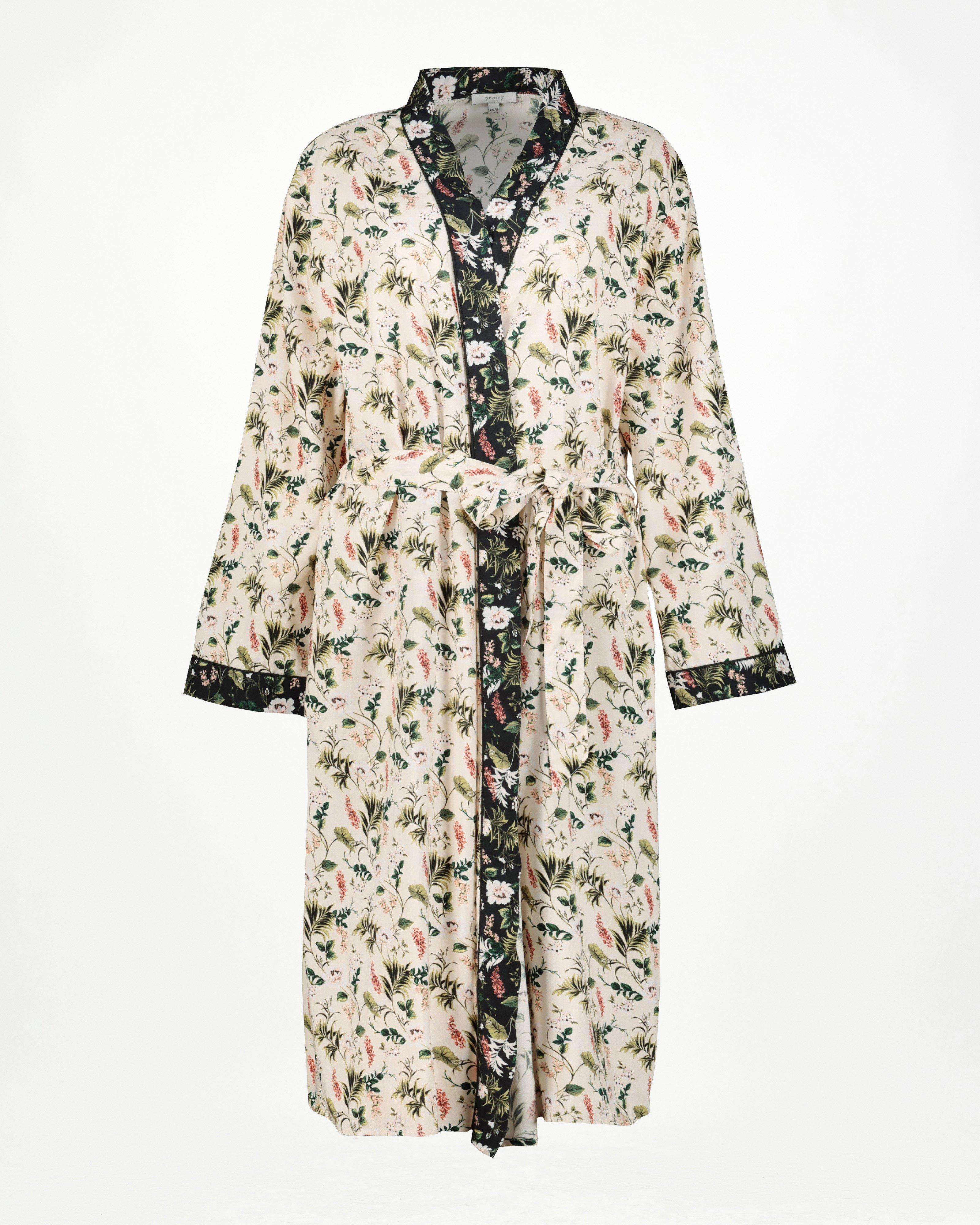 Pascalle Mixed Print Robe -  Assorted