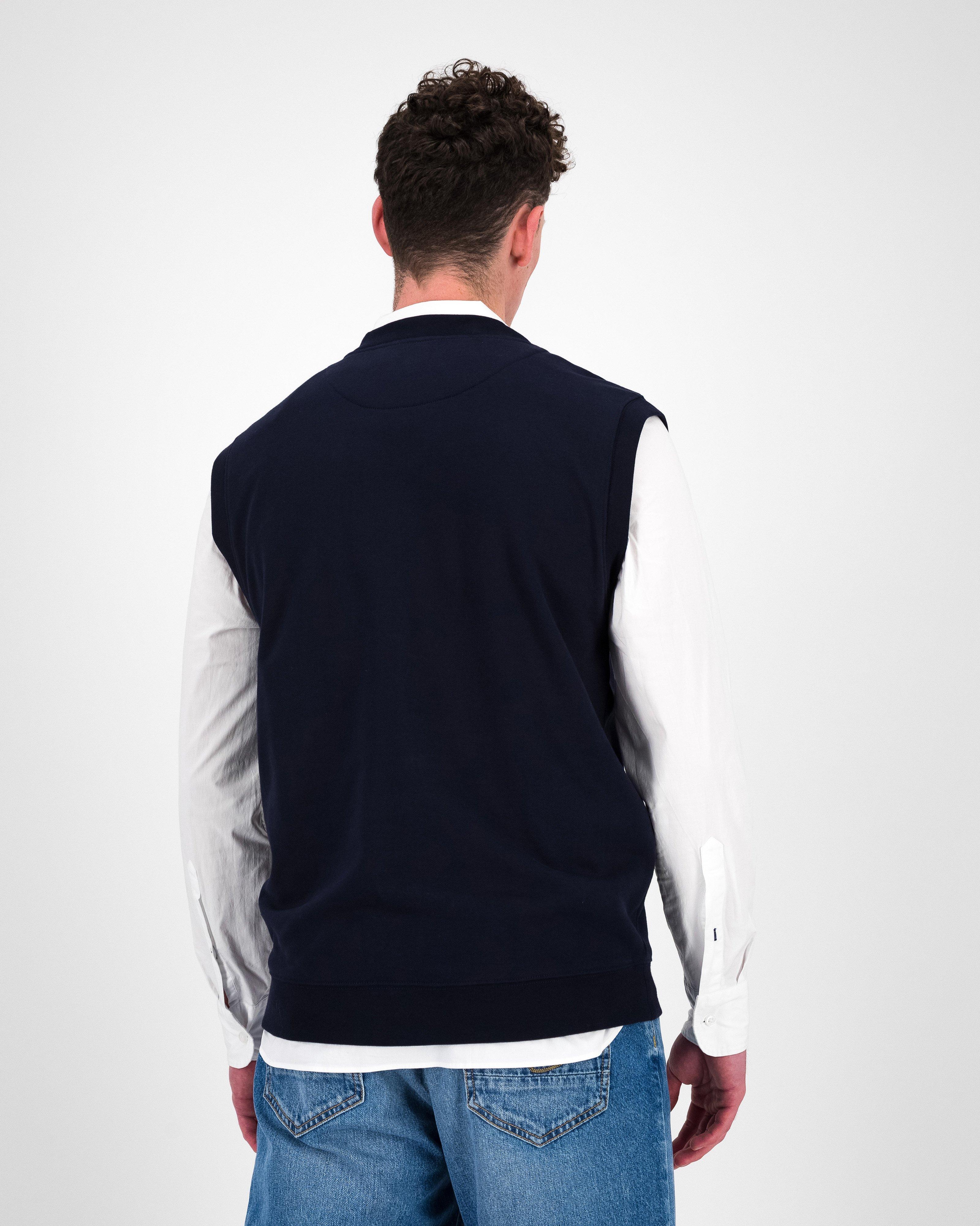 Men’s Harry Gilet Sweat  -  Navy