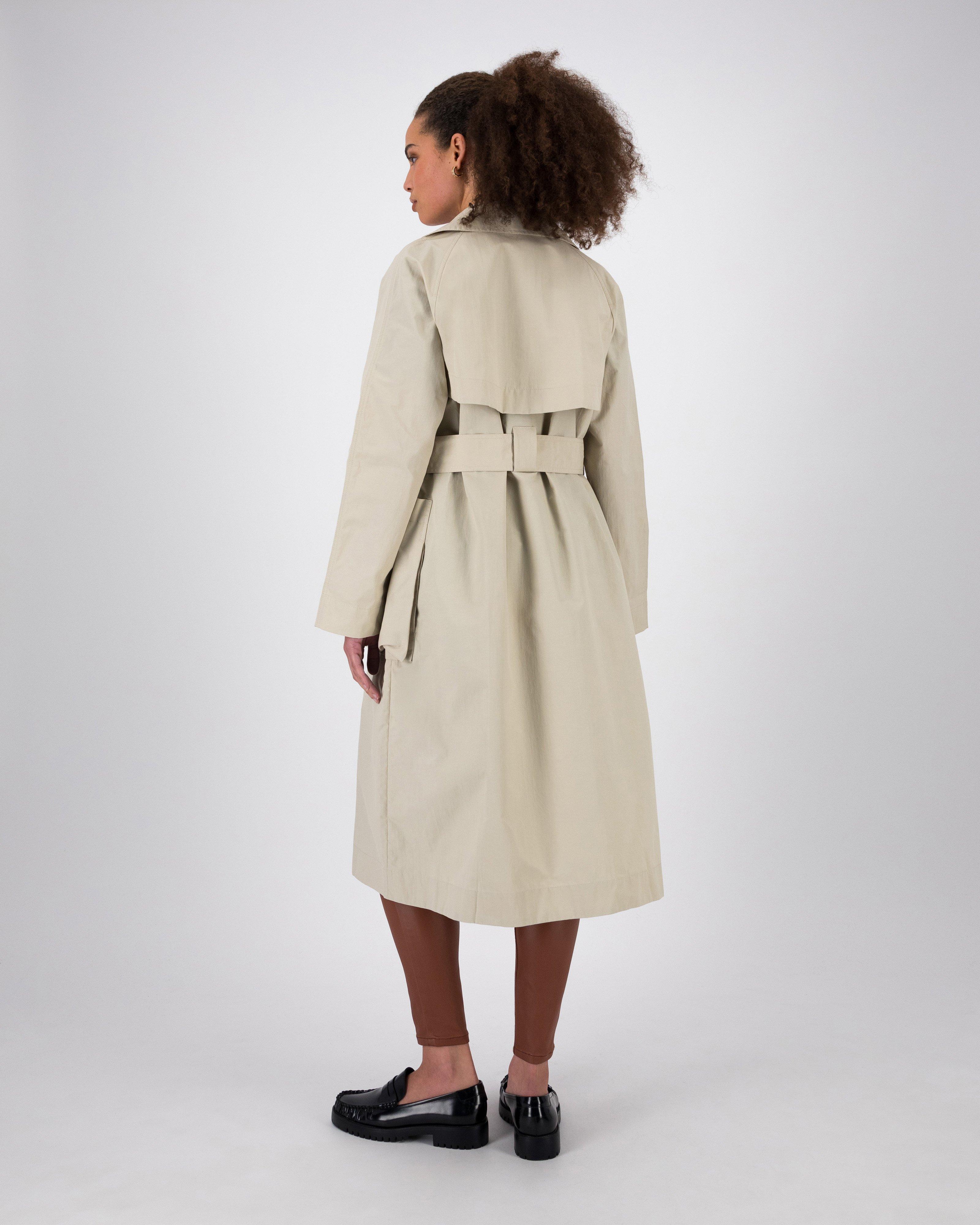 Tony Trench Coat -  Stone