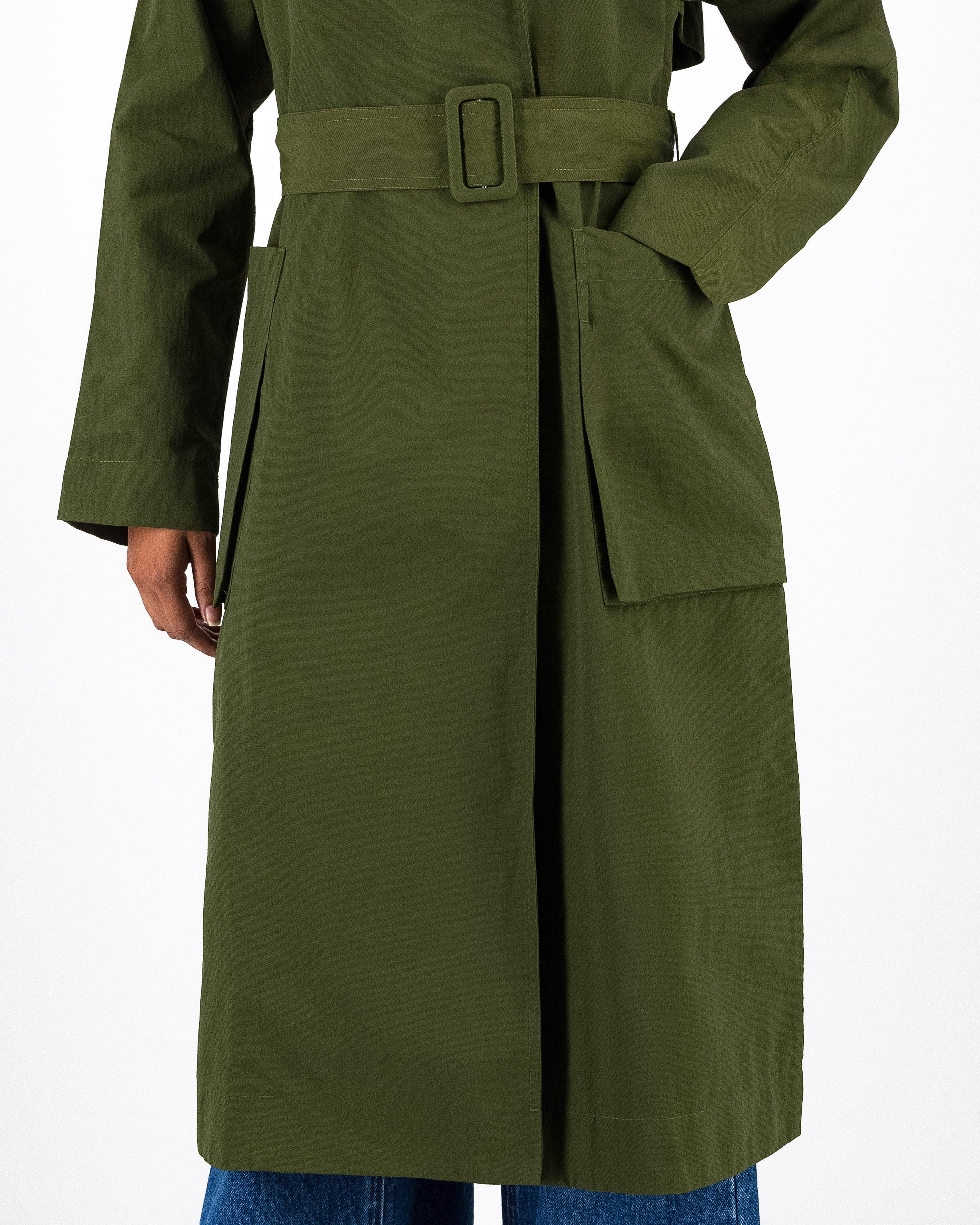 Tony Trench Coat -  Green