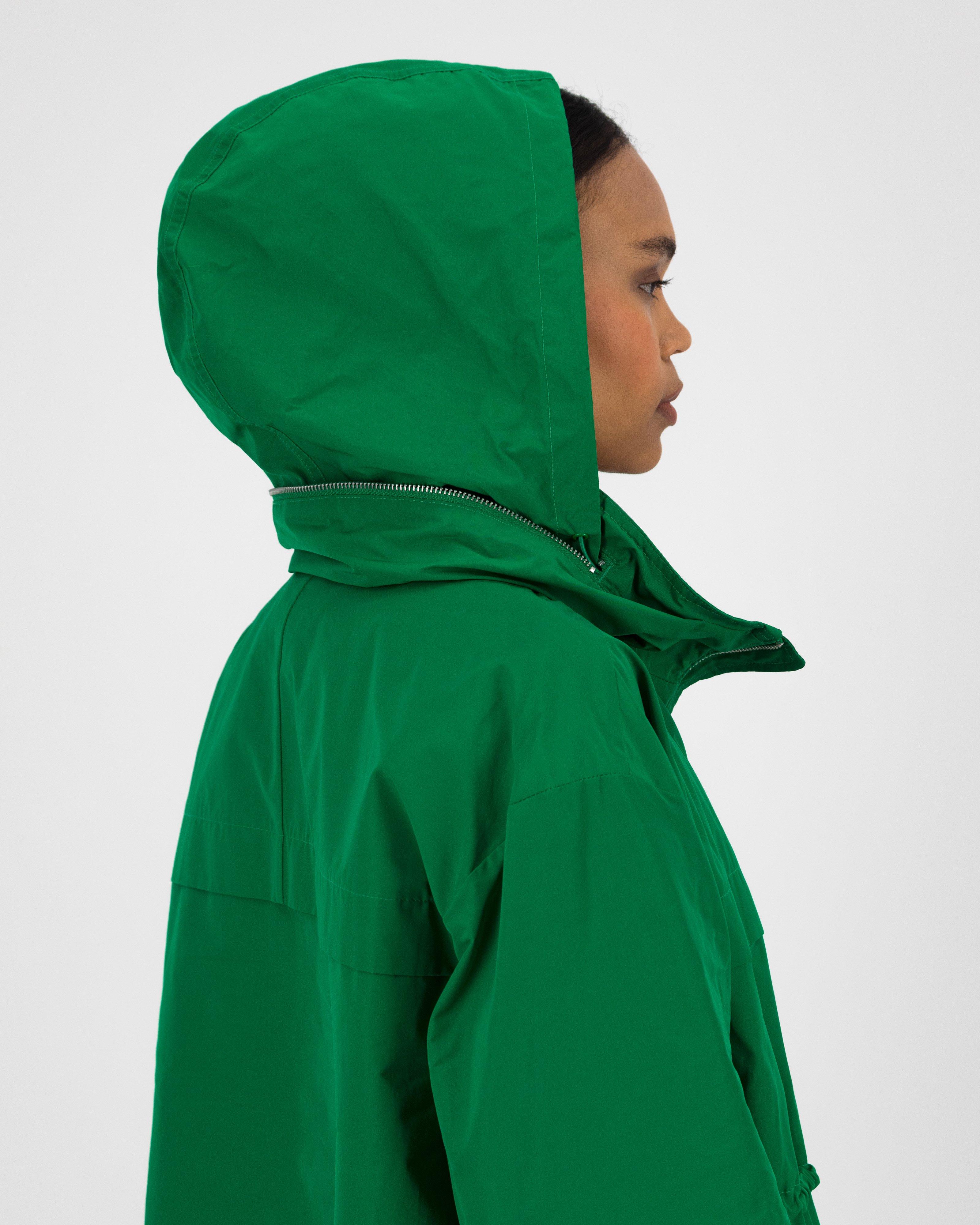 Women’s Ania Hooded Windbreaker  -  Green