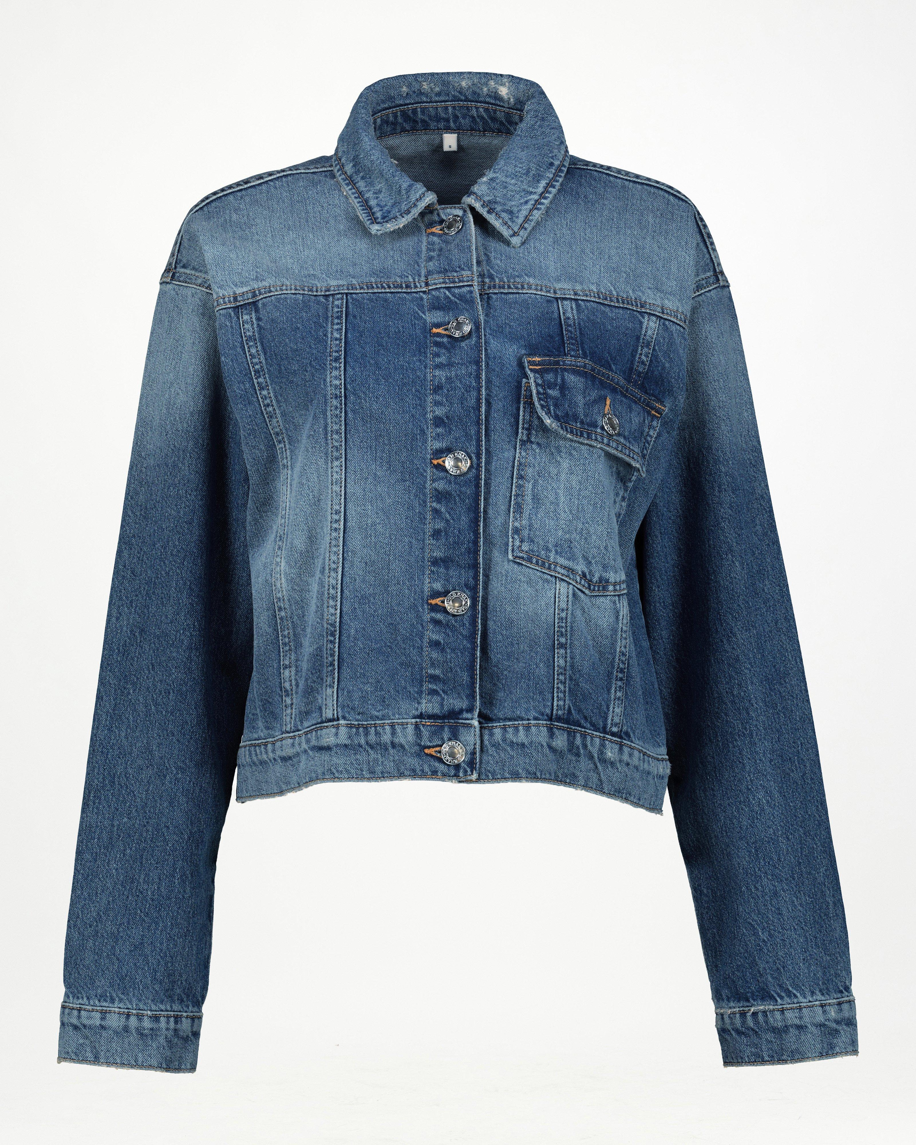 Women’s Denim Trucker Jacket  -  Indigo