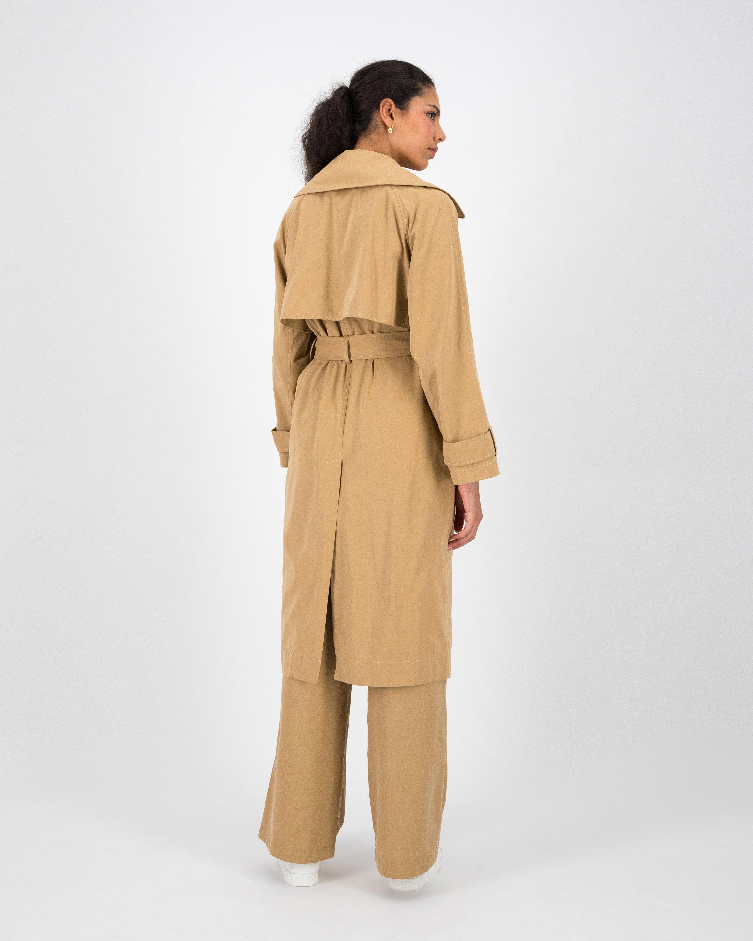 Women’s Lucy Trench Coat  -  Camel