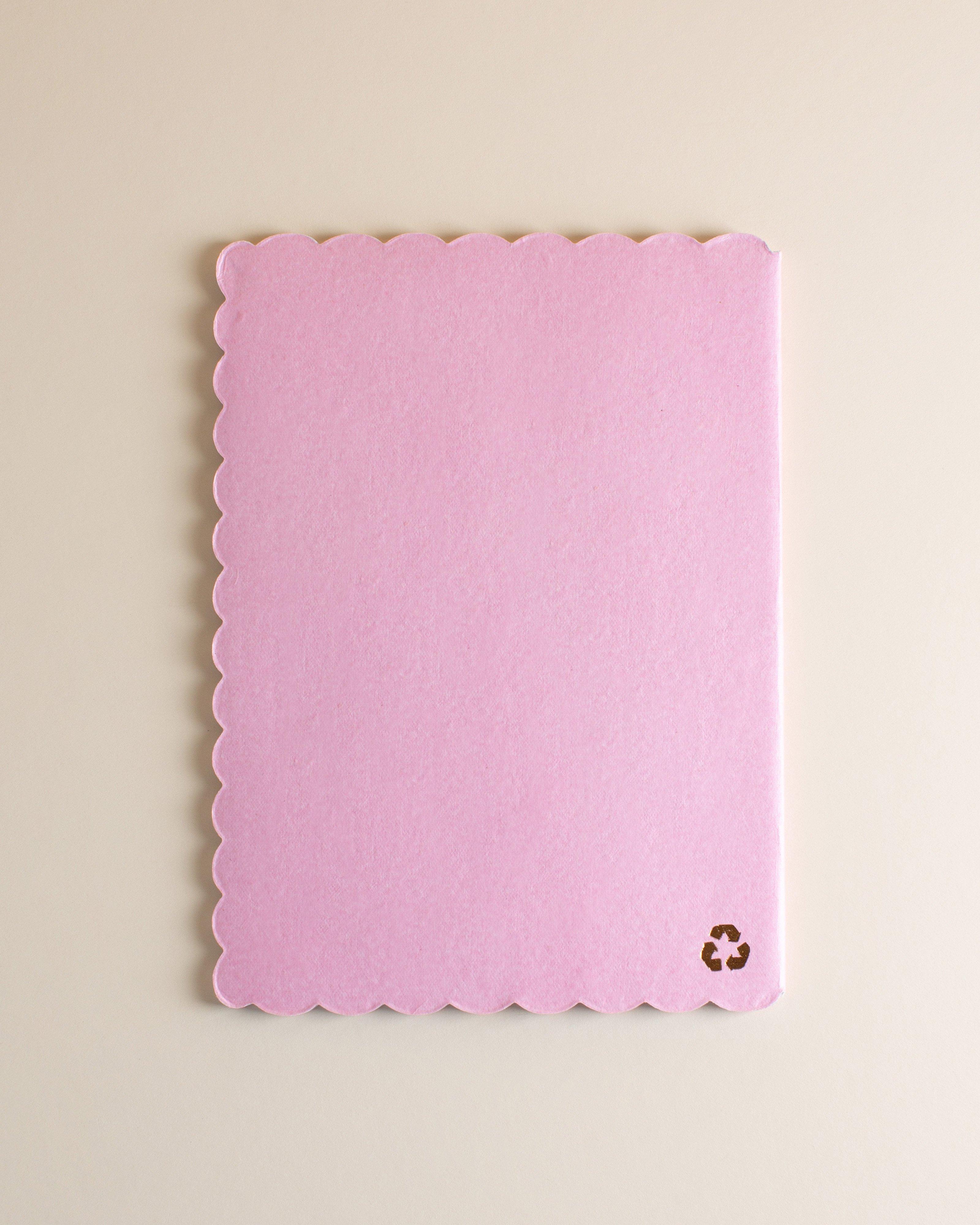 Scalloped Notebook A5 -  Assorted