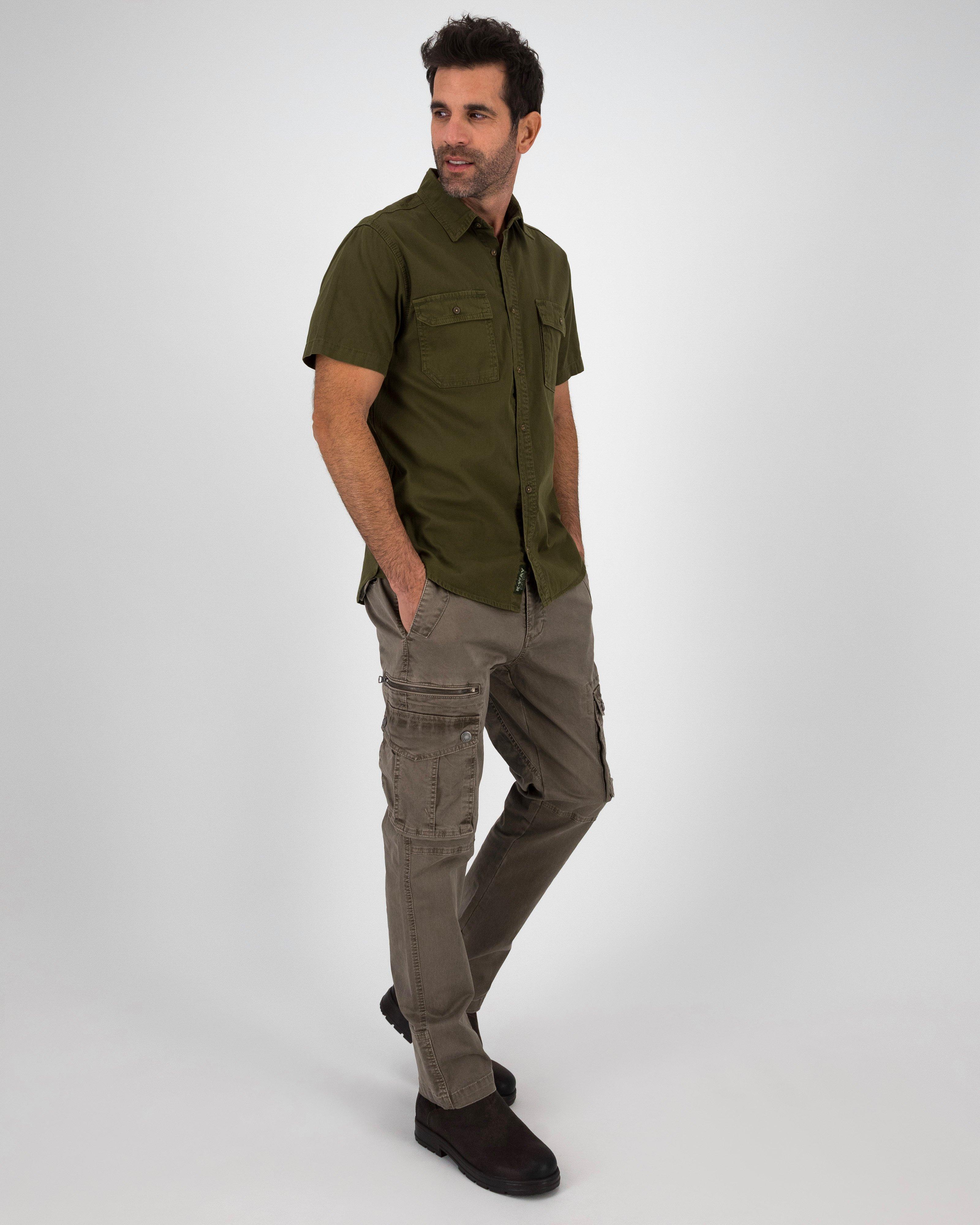 K-Way Elements Men's Short-Sleeve Safari Shirt | Cape Union Mart