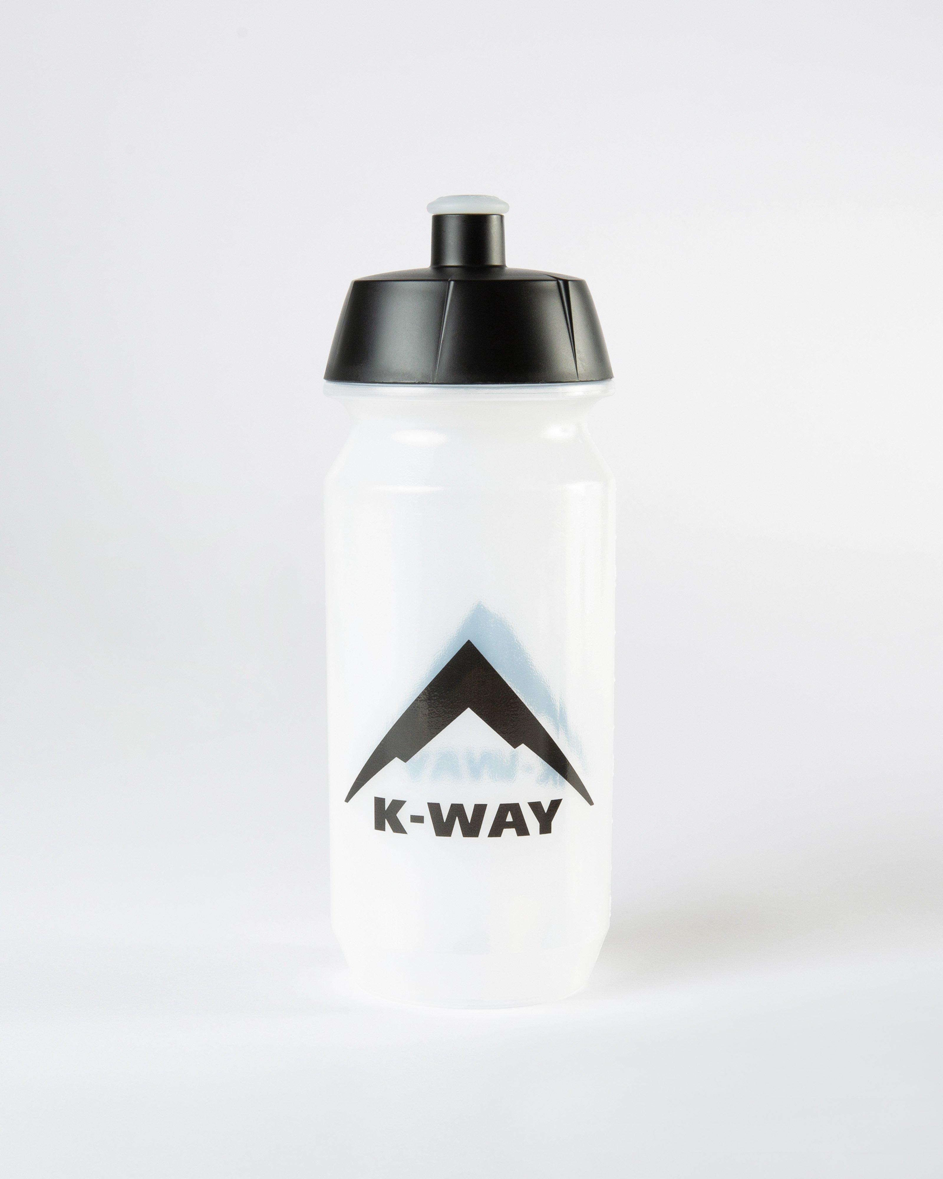 K-Way 600ml Water Bottle -  Black