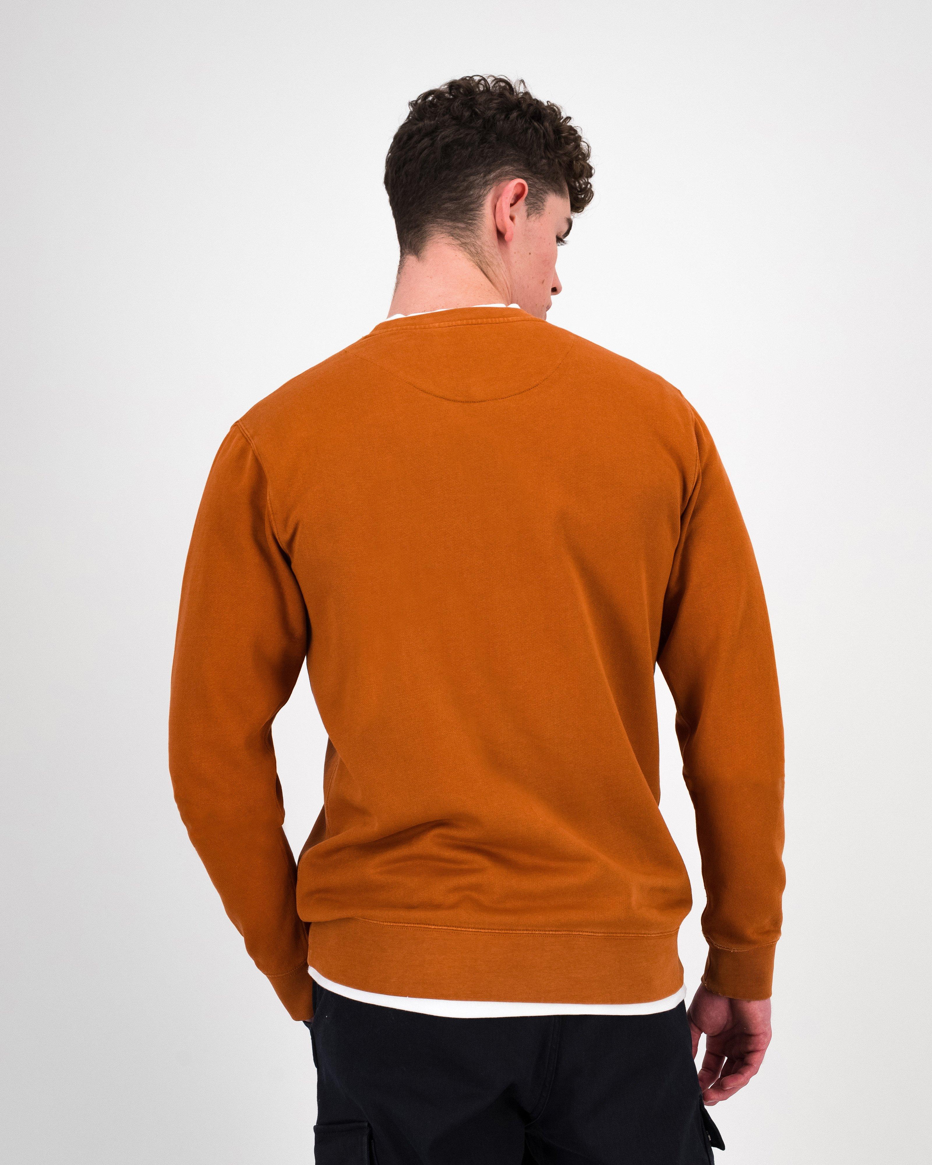 Men’s Bronx Crew Sweat  -  Rust