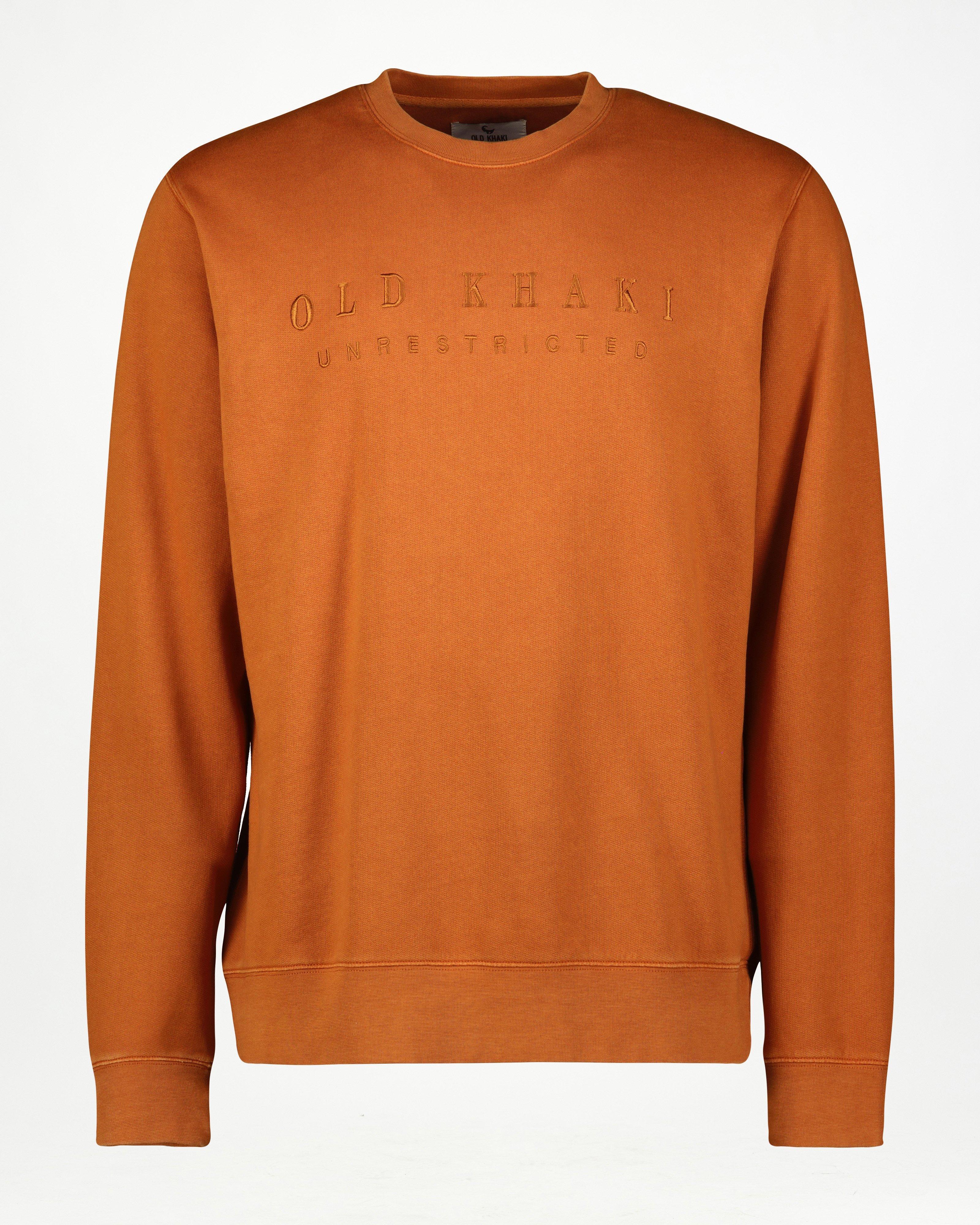 Men’s Bronx Crew Sweat  -  Rust