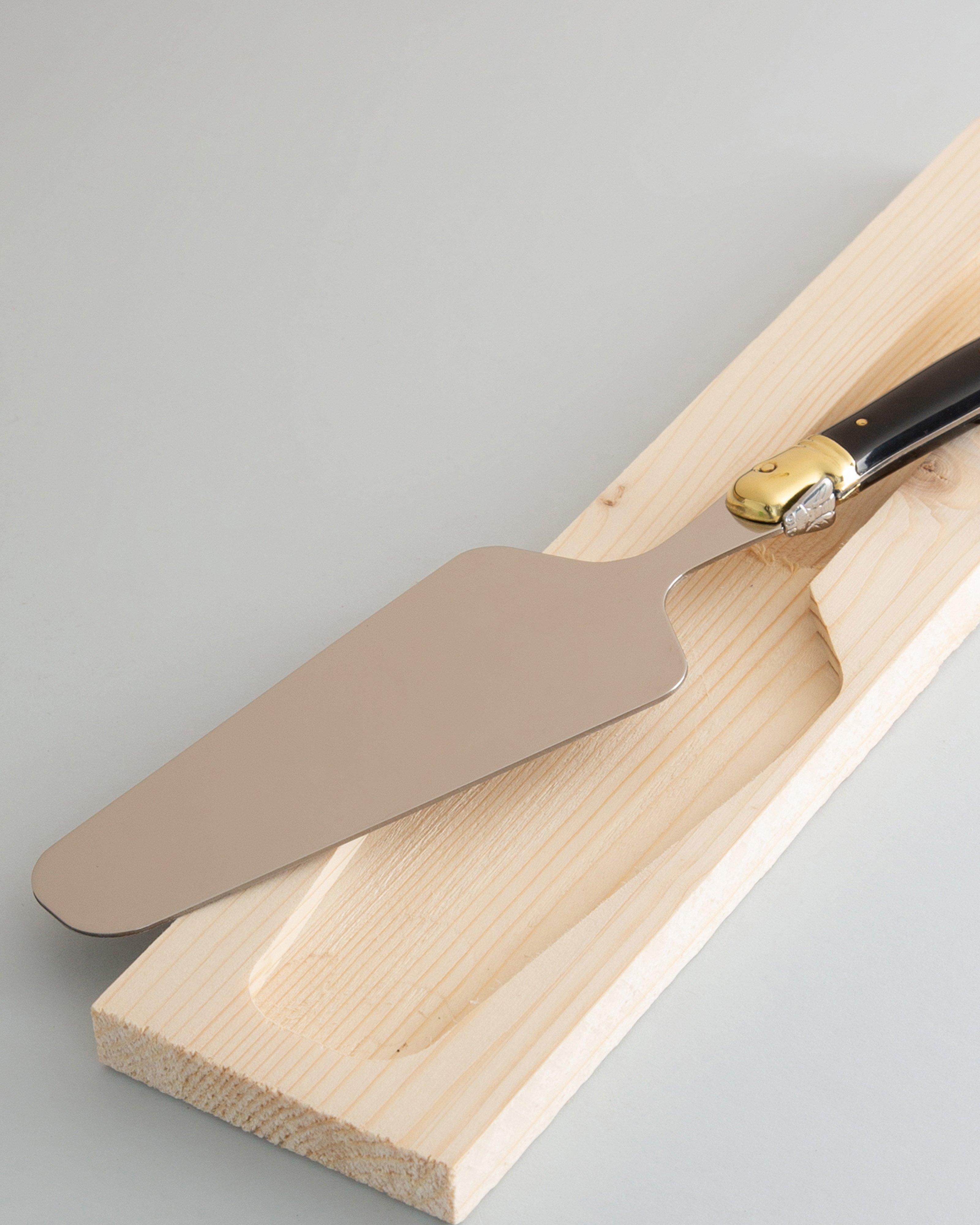 Laguiole Brass Cake Lifter -  Black