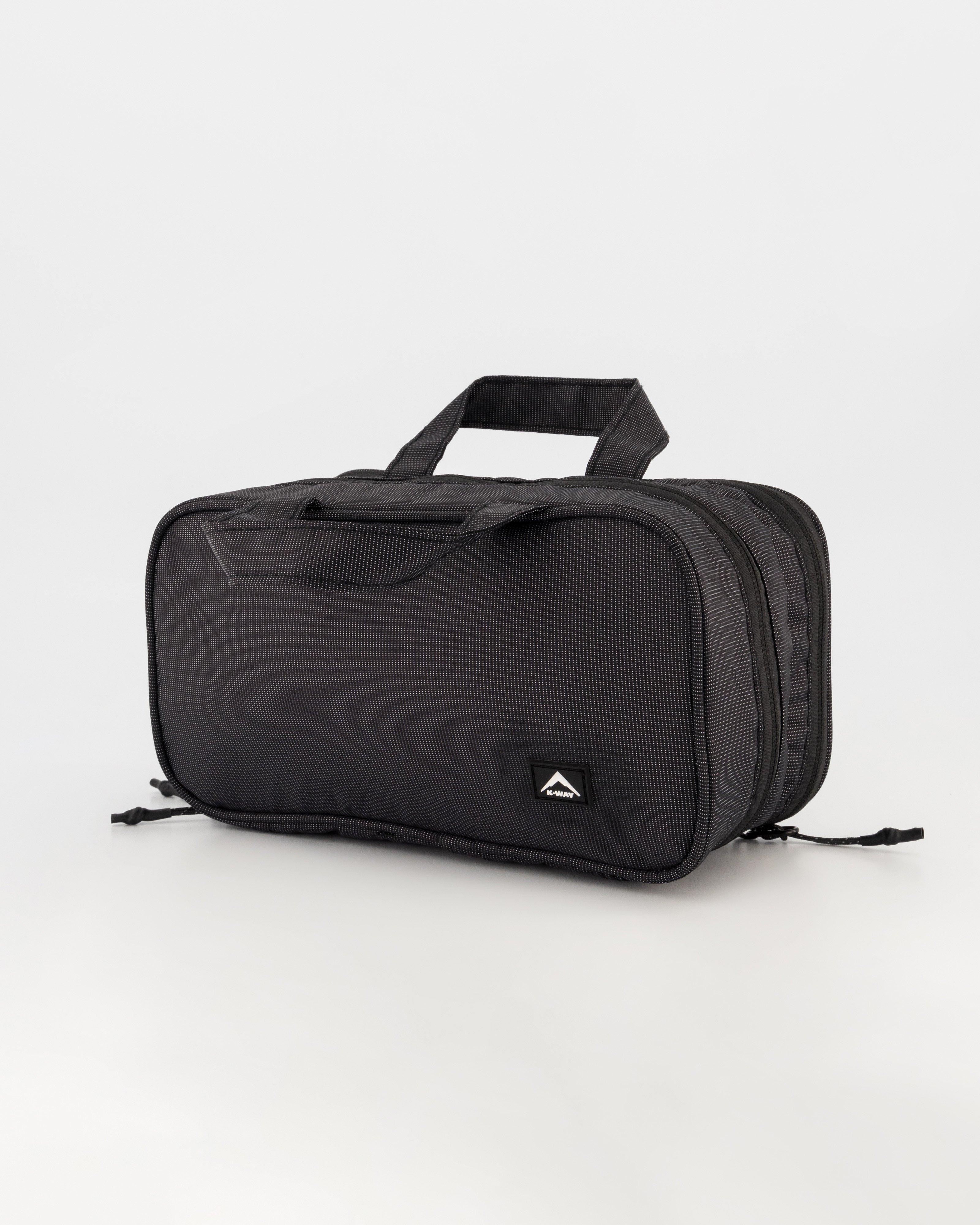 K-Way Toiletry Bag -  Black