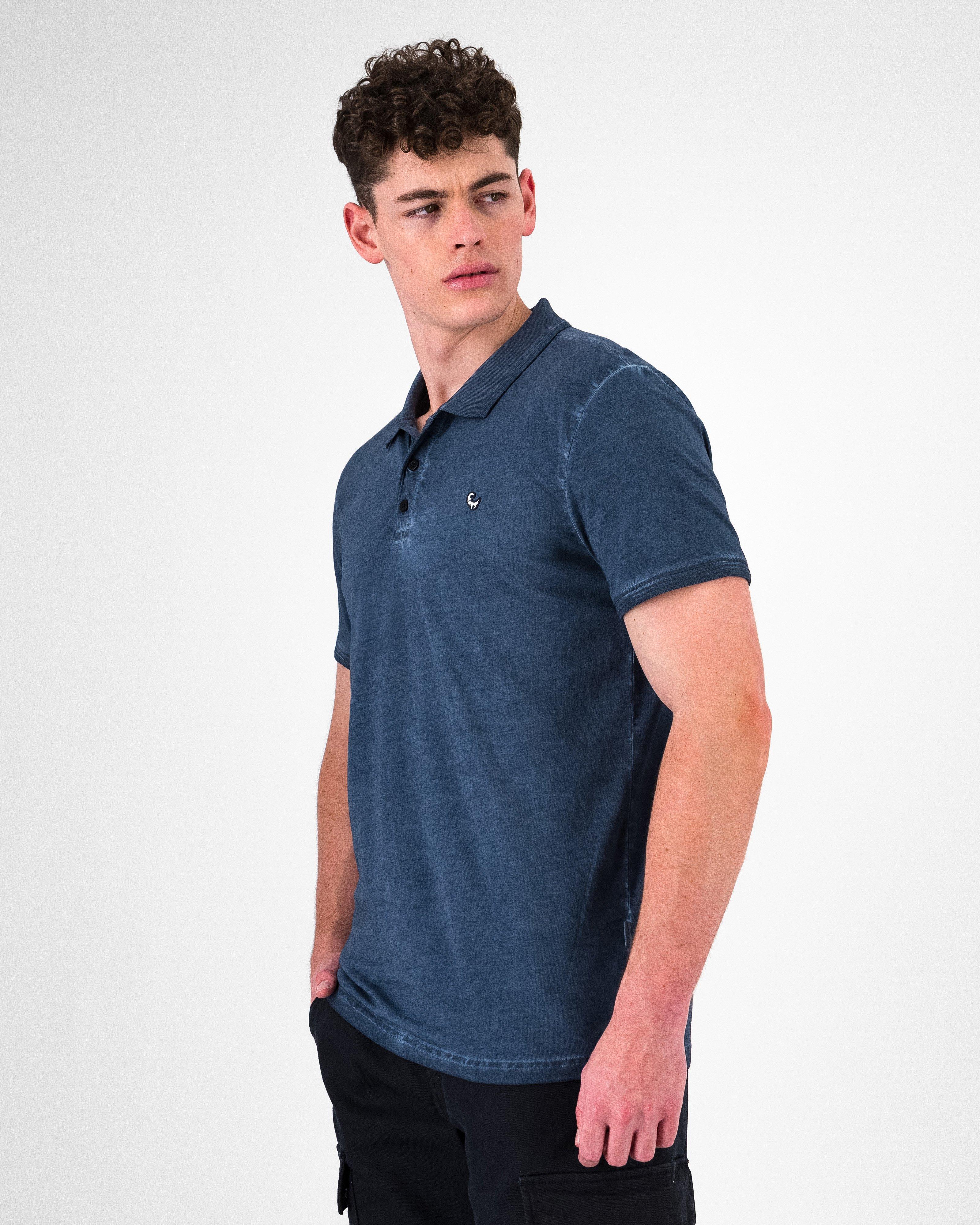 Men’s Will Pigment Dyed Golfer -  Blue