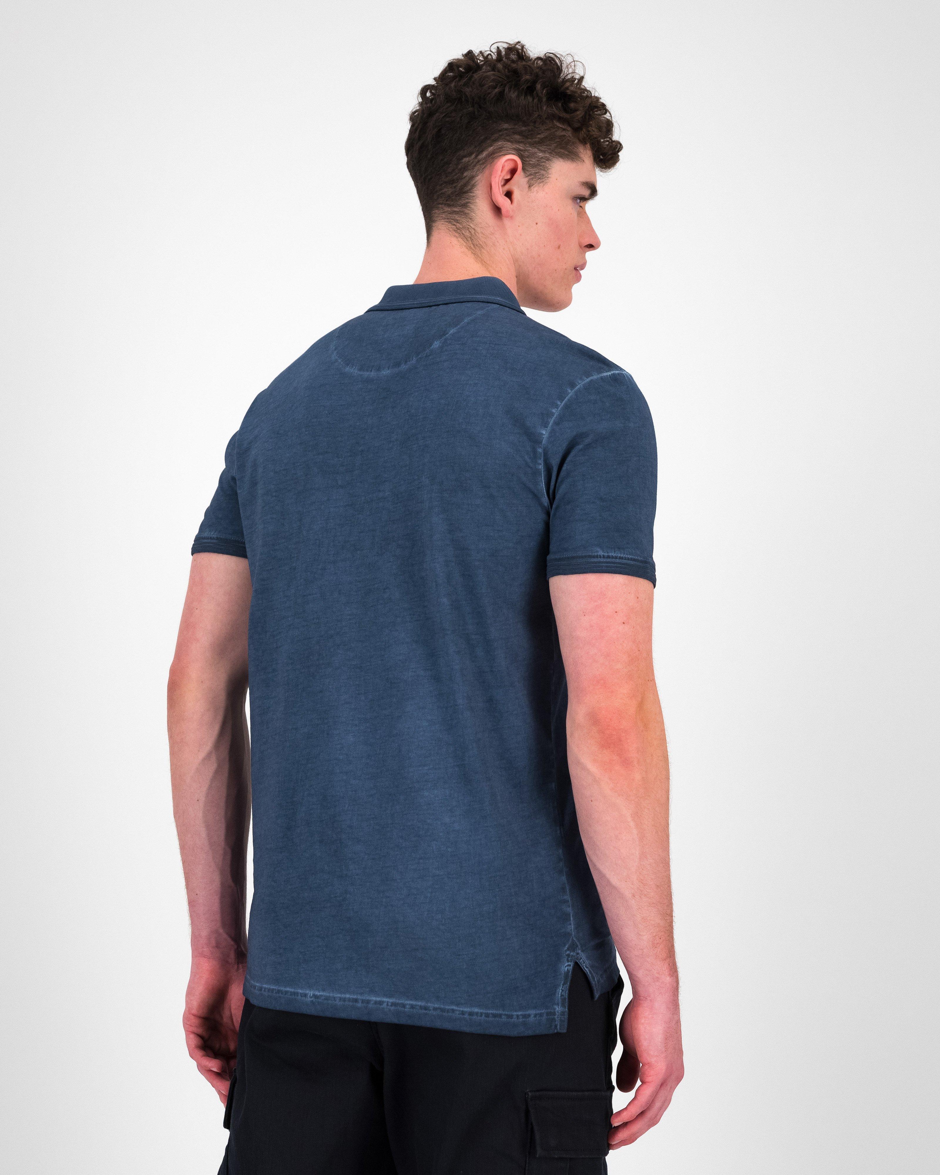 Men’s Will Pigment Dyed Golfer -  Blue