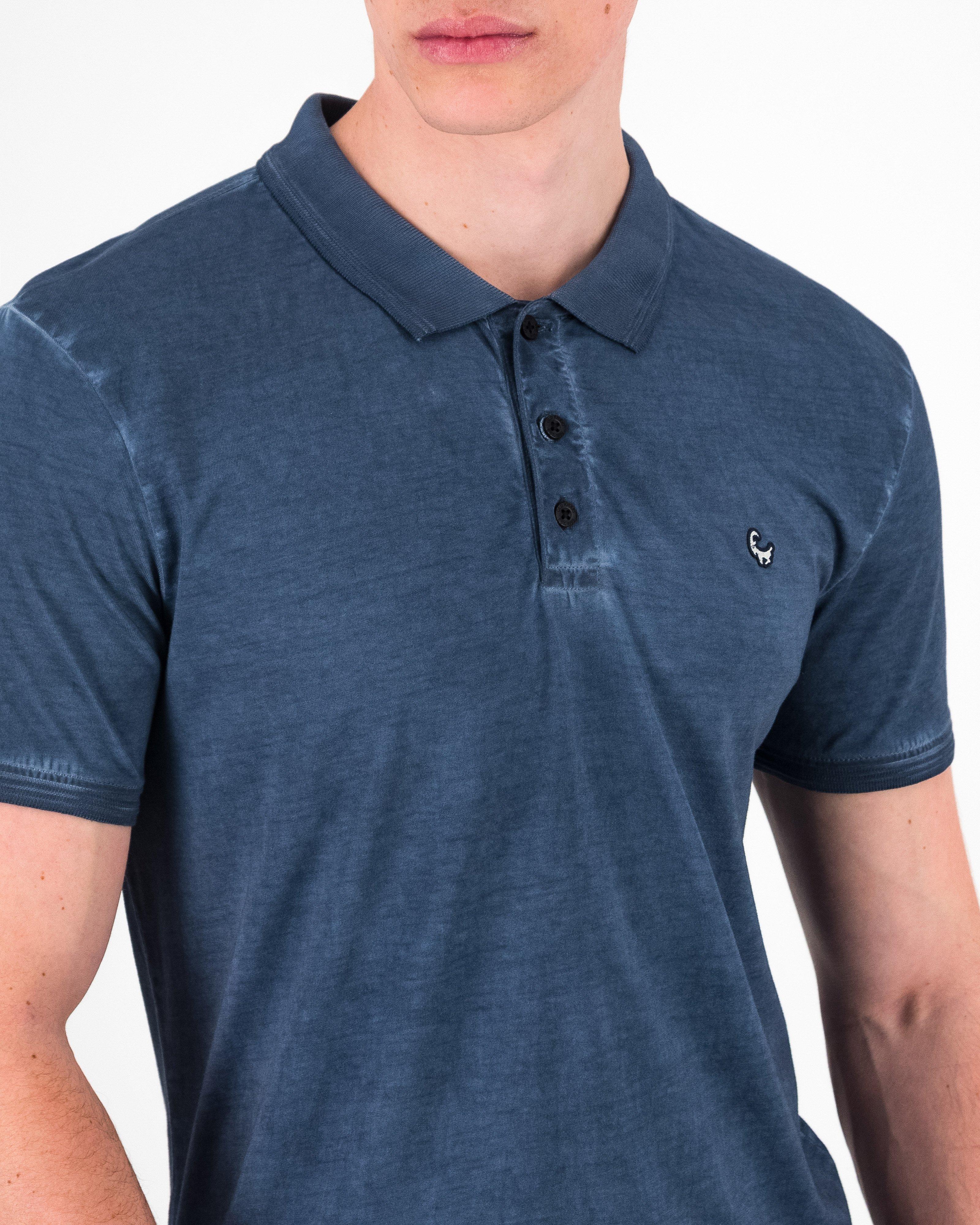 Men’s Will Pigment Dyed Golfer -  Blue