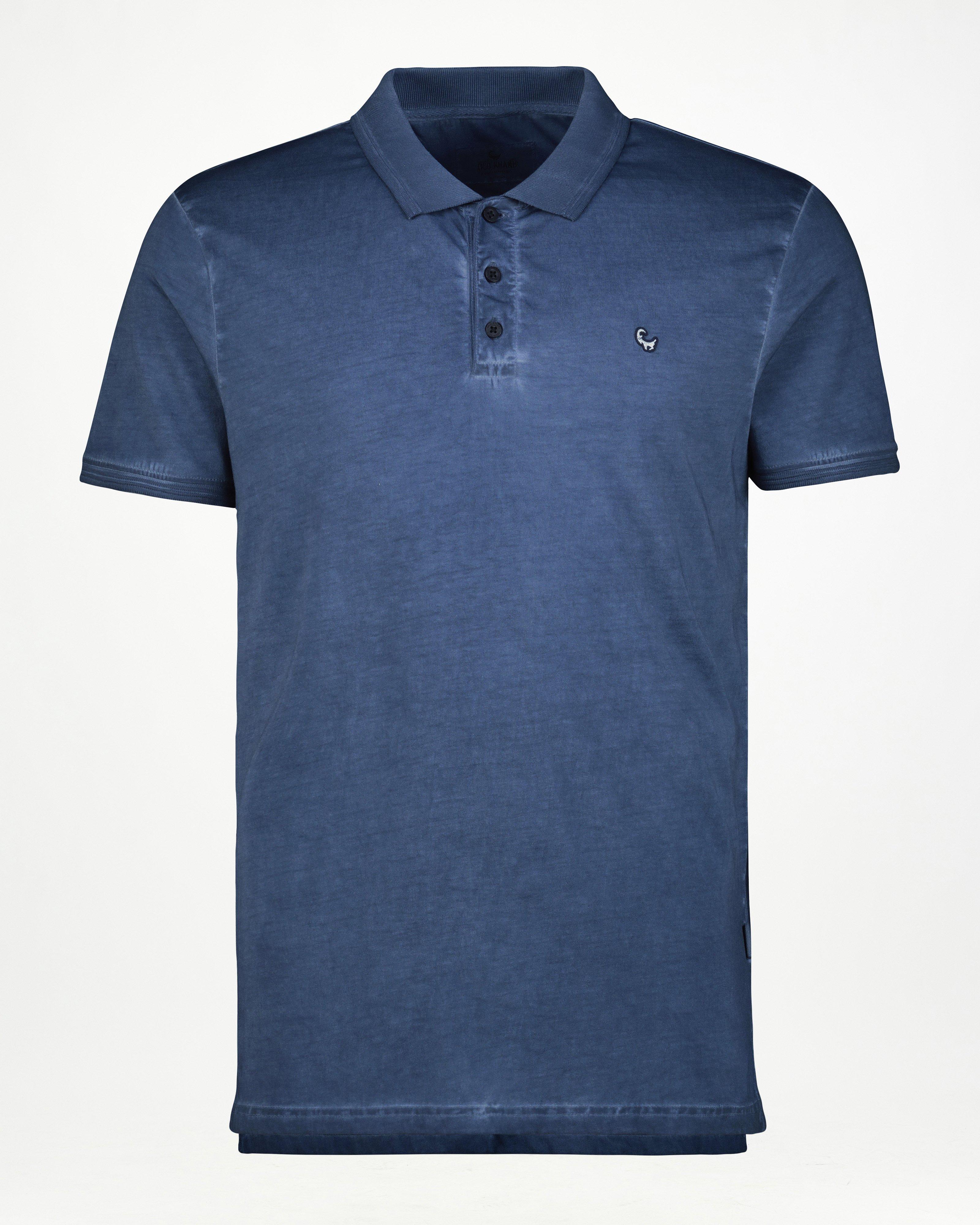 Men’s Will Pigment Dyed Golfer -  Blue