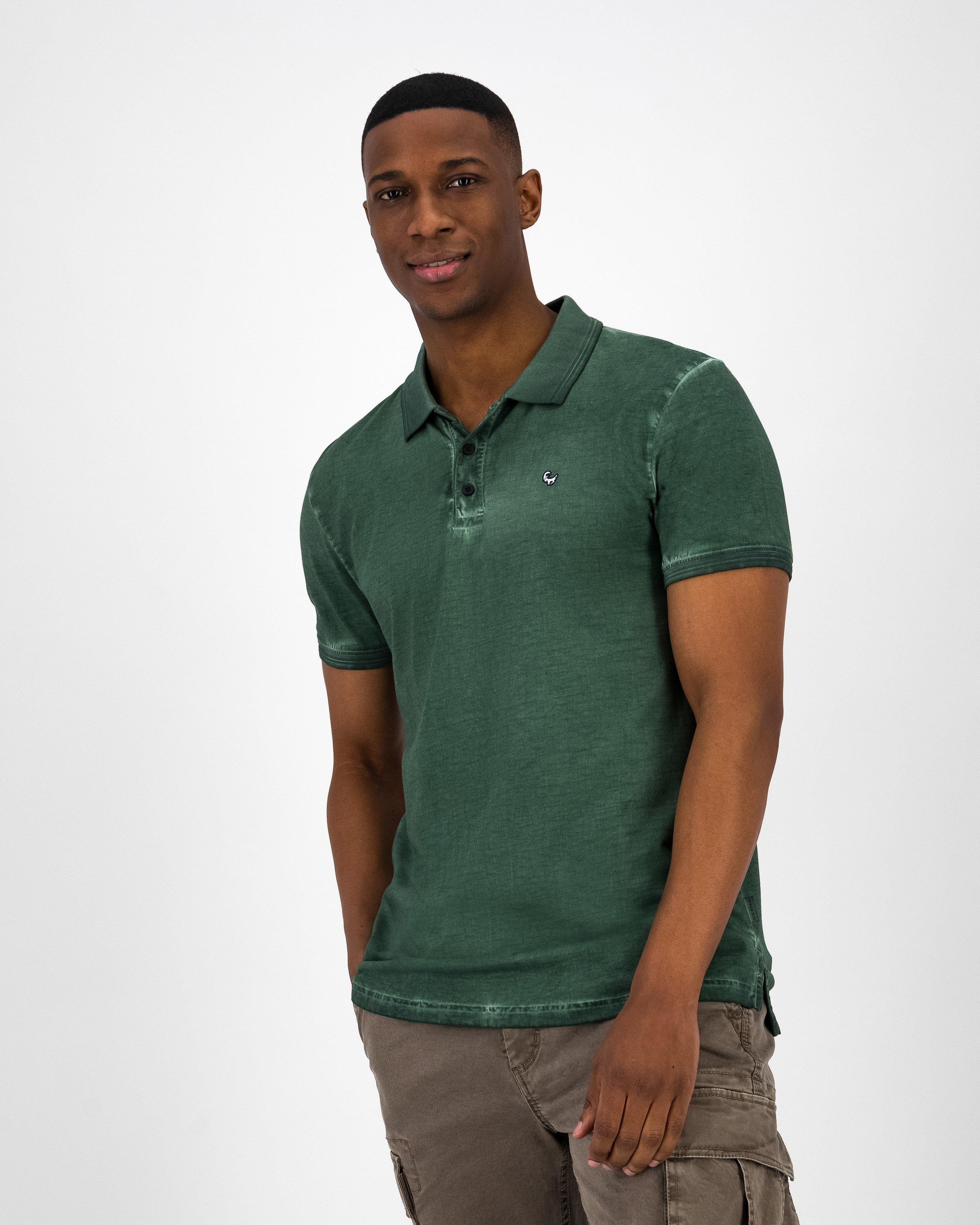 Men’s Will Pigment Dyed Golfer -  Green