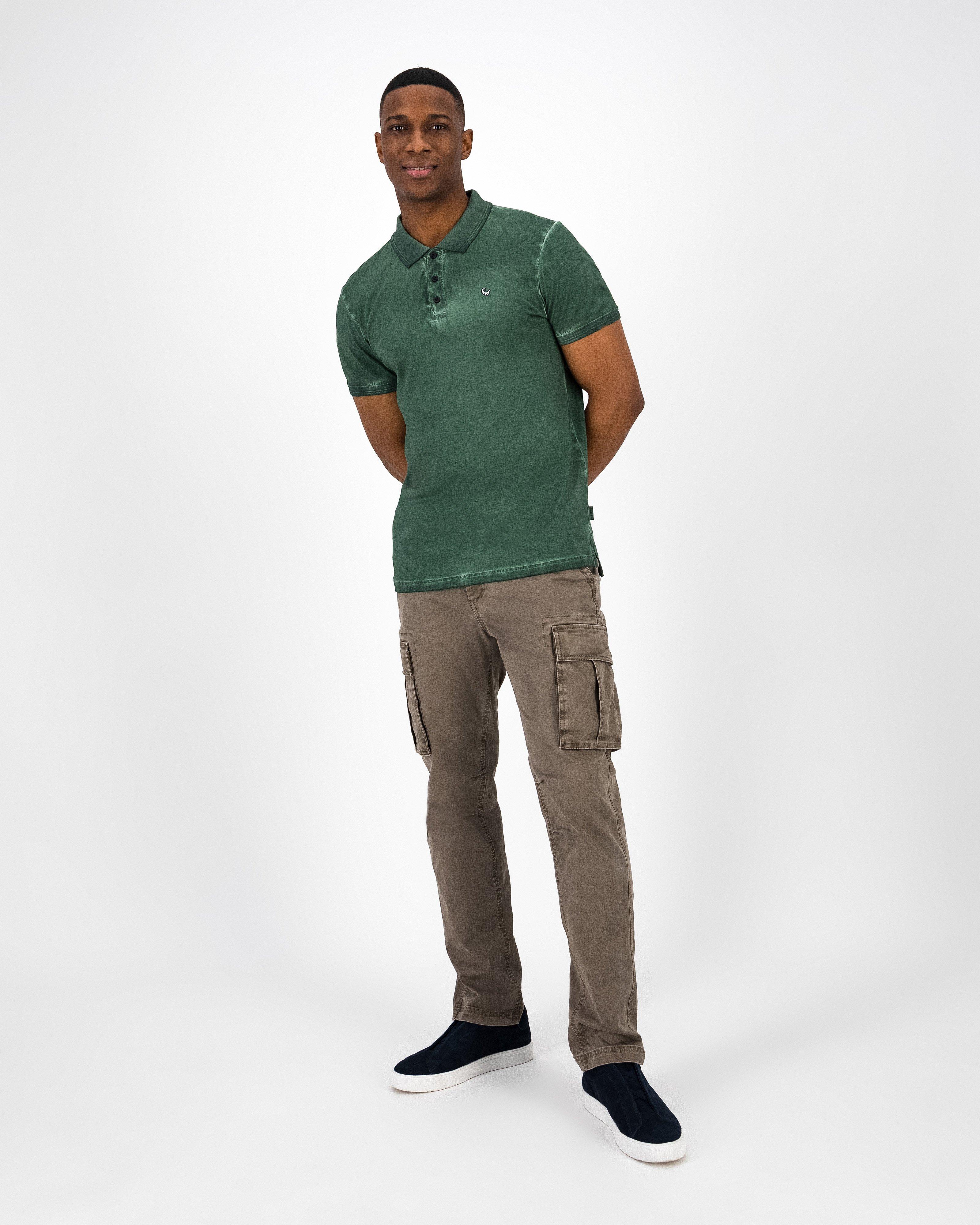 Men’s Will Pigment Dyed Golfer -  Green