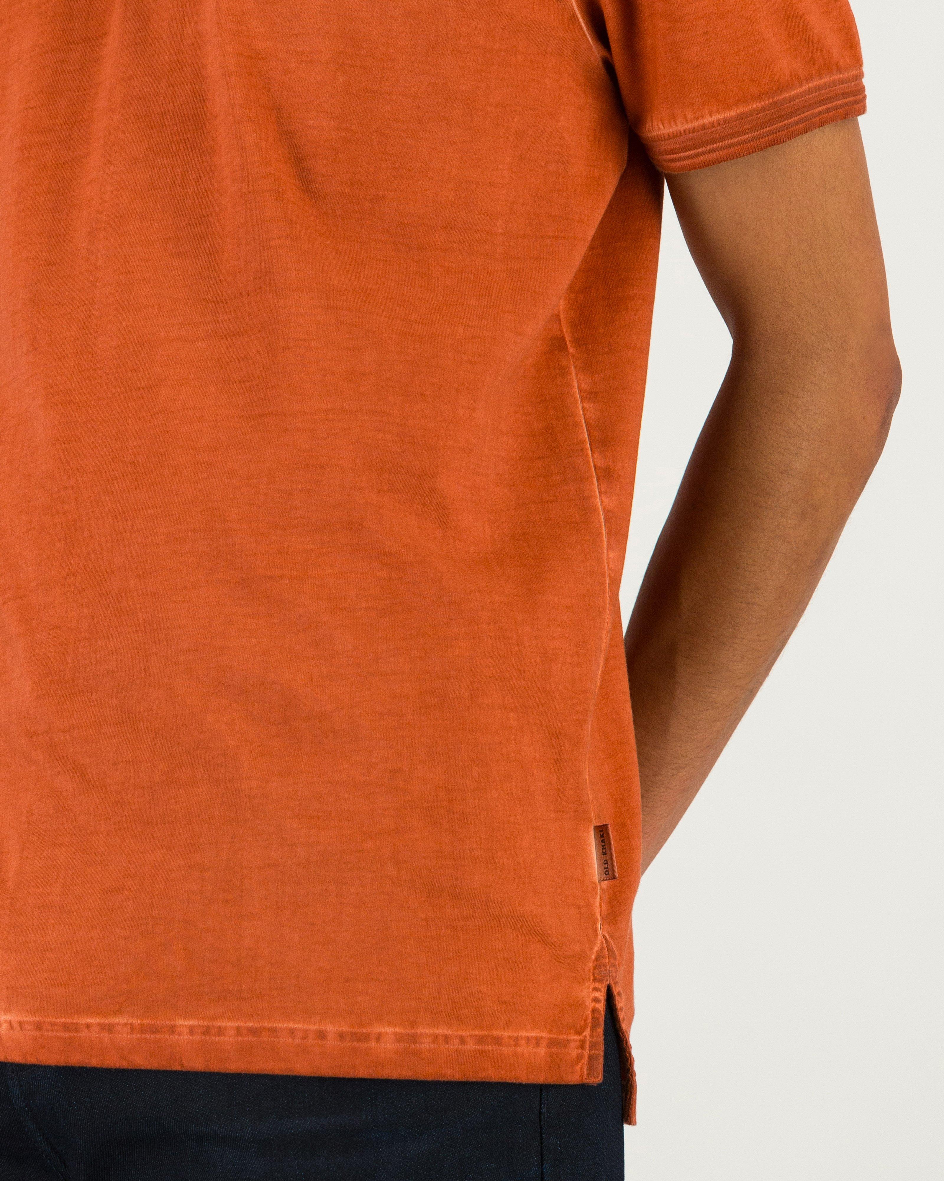 Men’s Will Pigment Dyed Golfer -  Orange