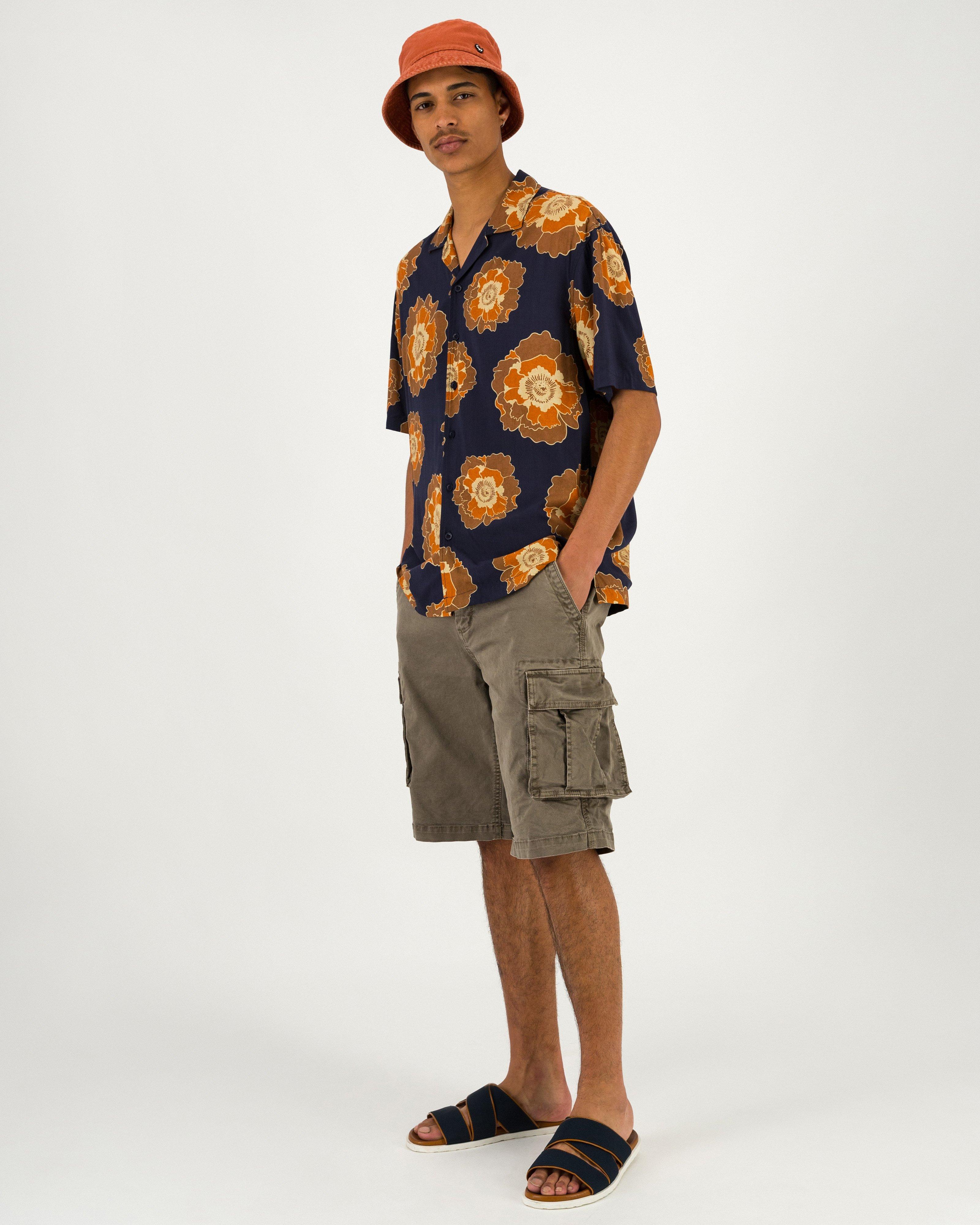 Men's Floral Print Shirt | Old Khaki