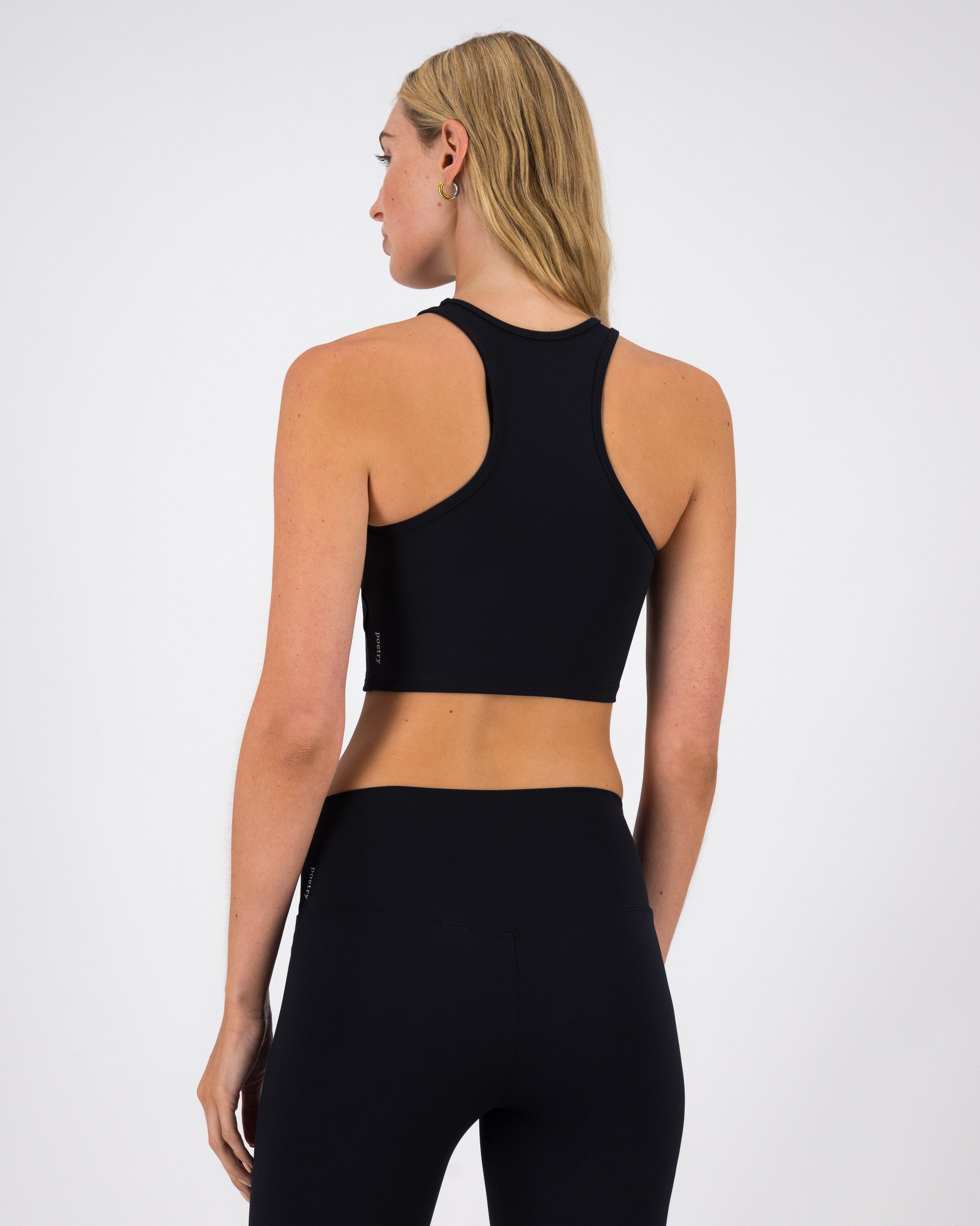 Santos Crop Top -  Black