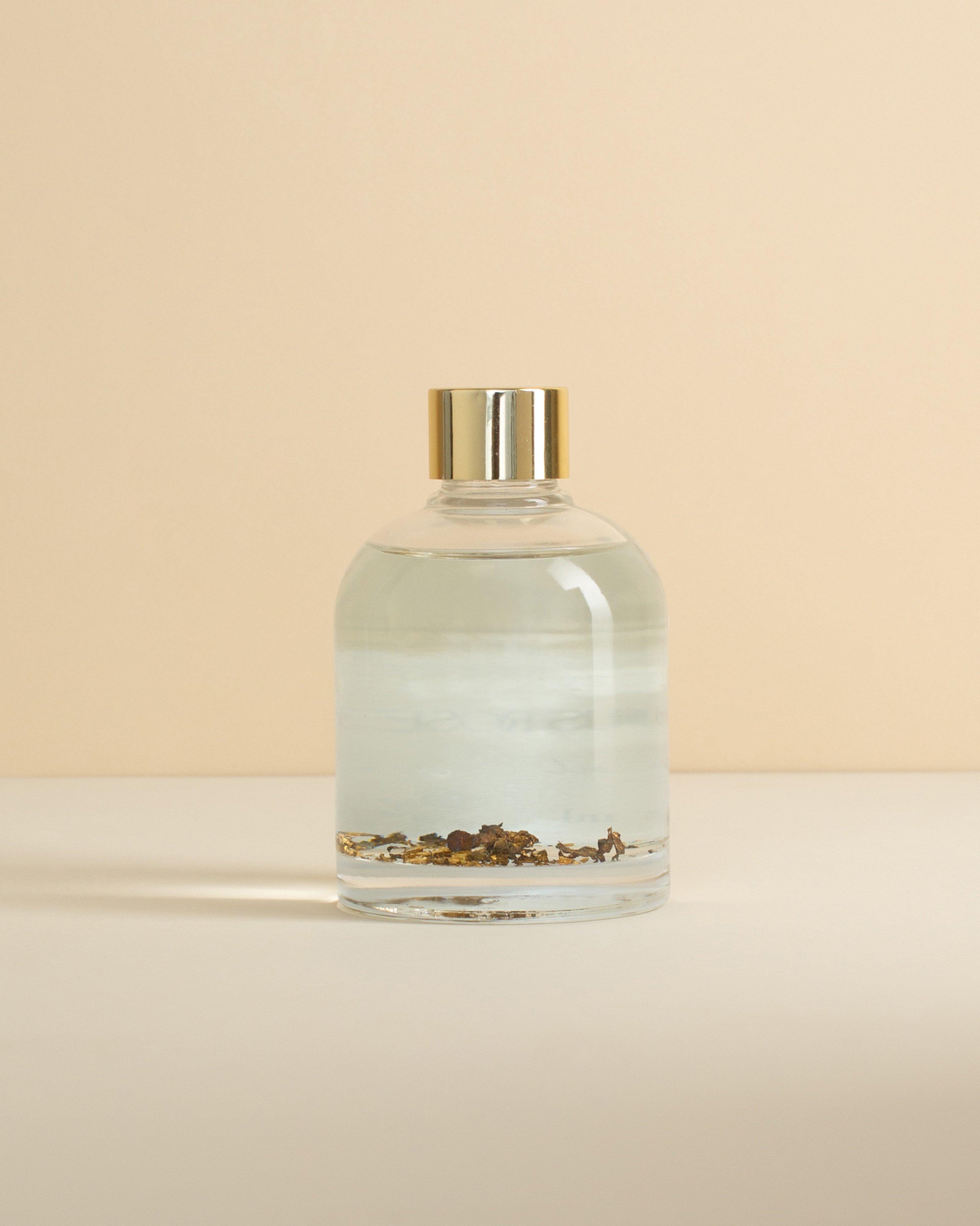 Mysterious Rose Body Bath Oil with Gold Flakes -  No Colour