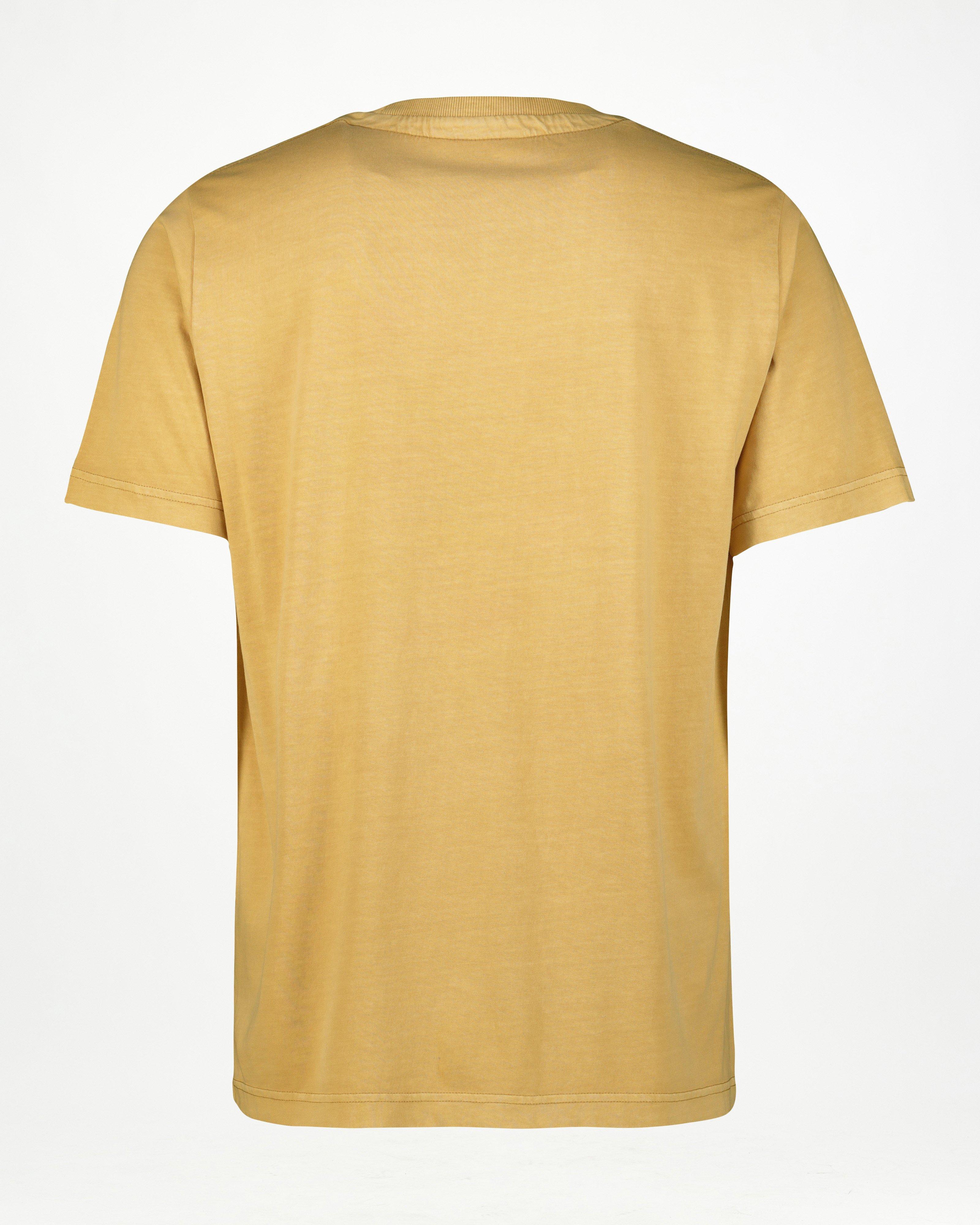 K-Way Elements Men’s Washed Workwear T-shirt -  Ochre