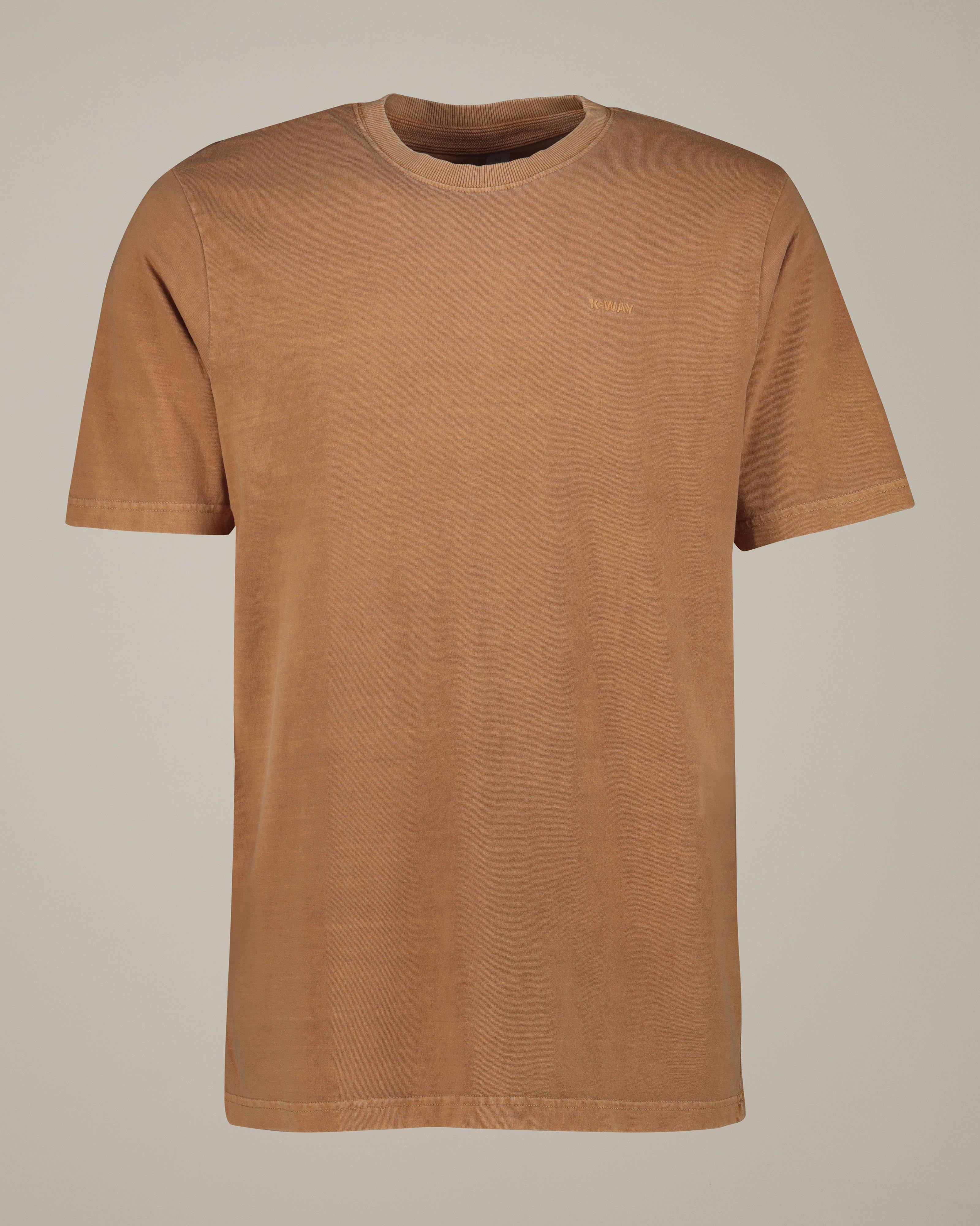 K-Way Elements Men’s Washed Workwear T-Shirt -  Gold