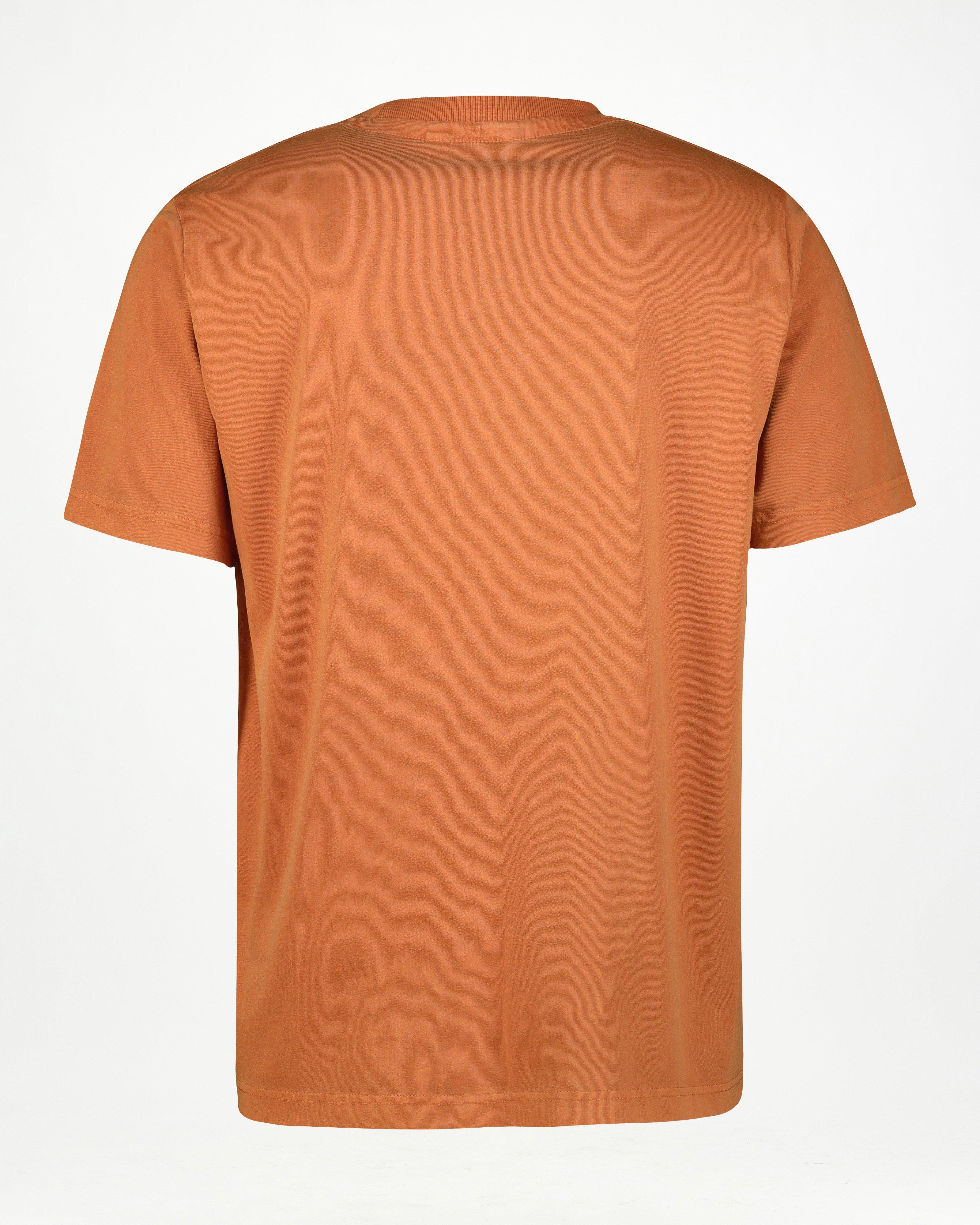 K-Way Elements Men’s Washed Workwear T-shirt -  Orange