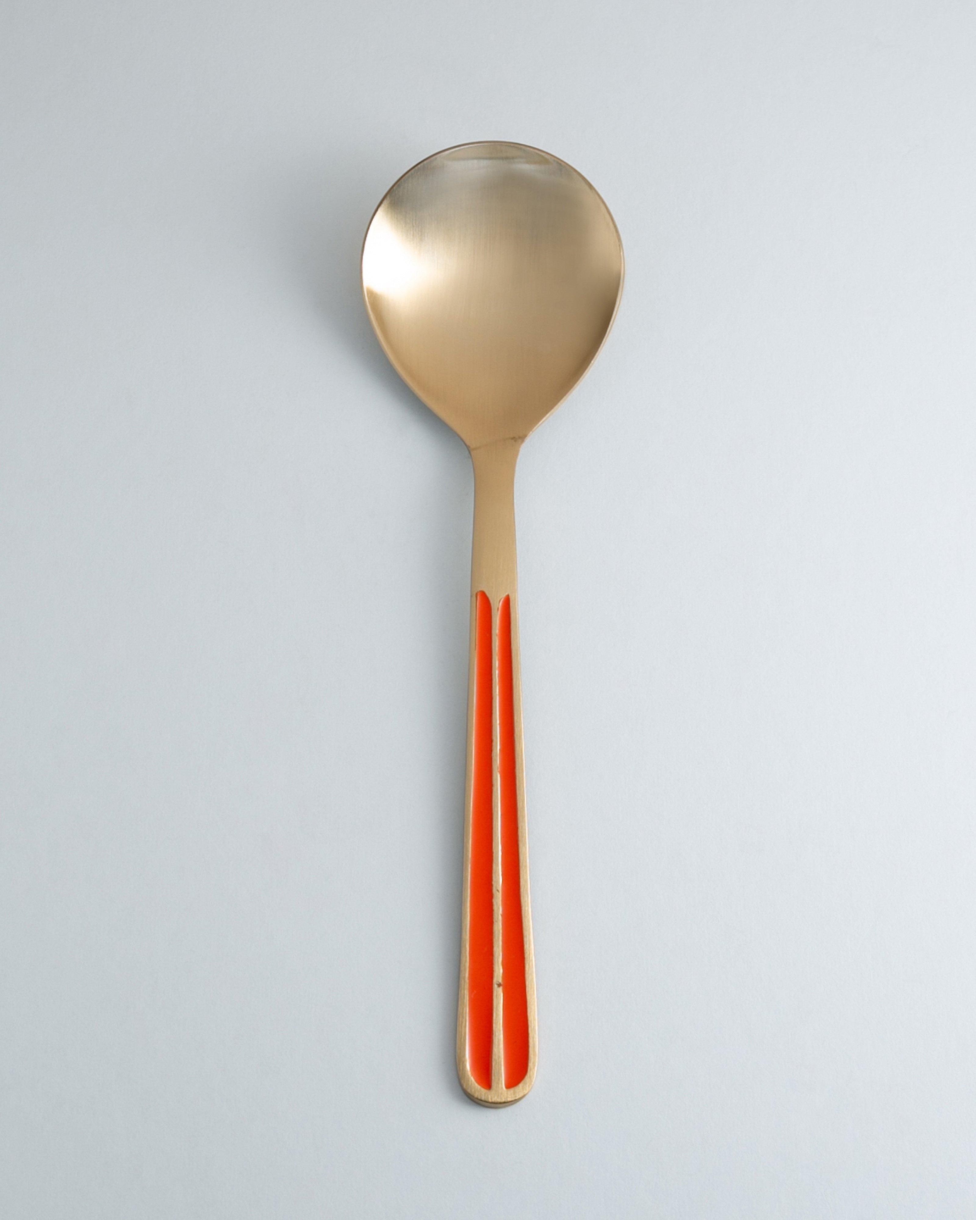 Maddy Enamel Single Serving Spoon -  Assorted