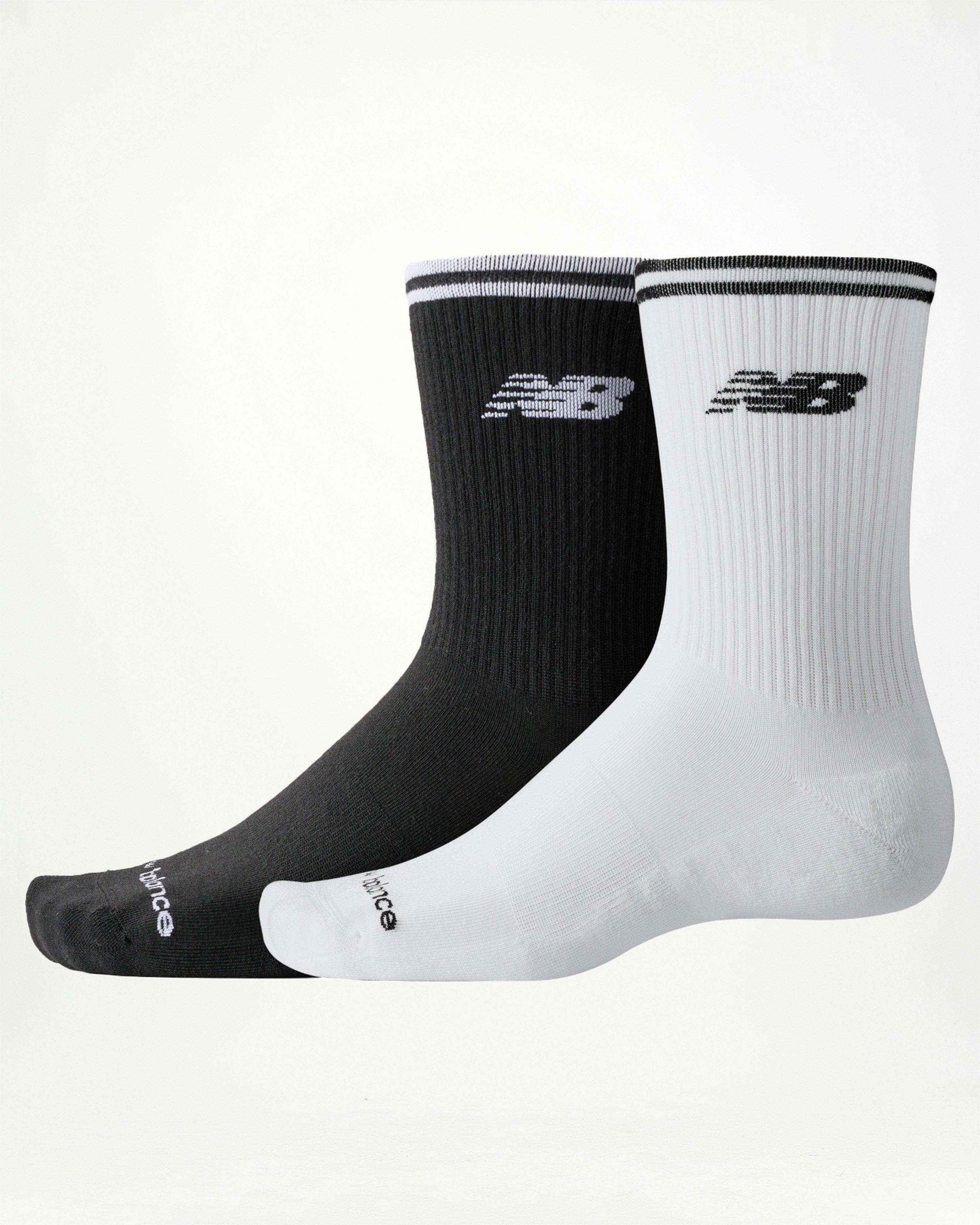 New Balance Midcalf Running Socks – 2 Pack -  Assorted