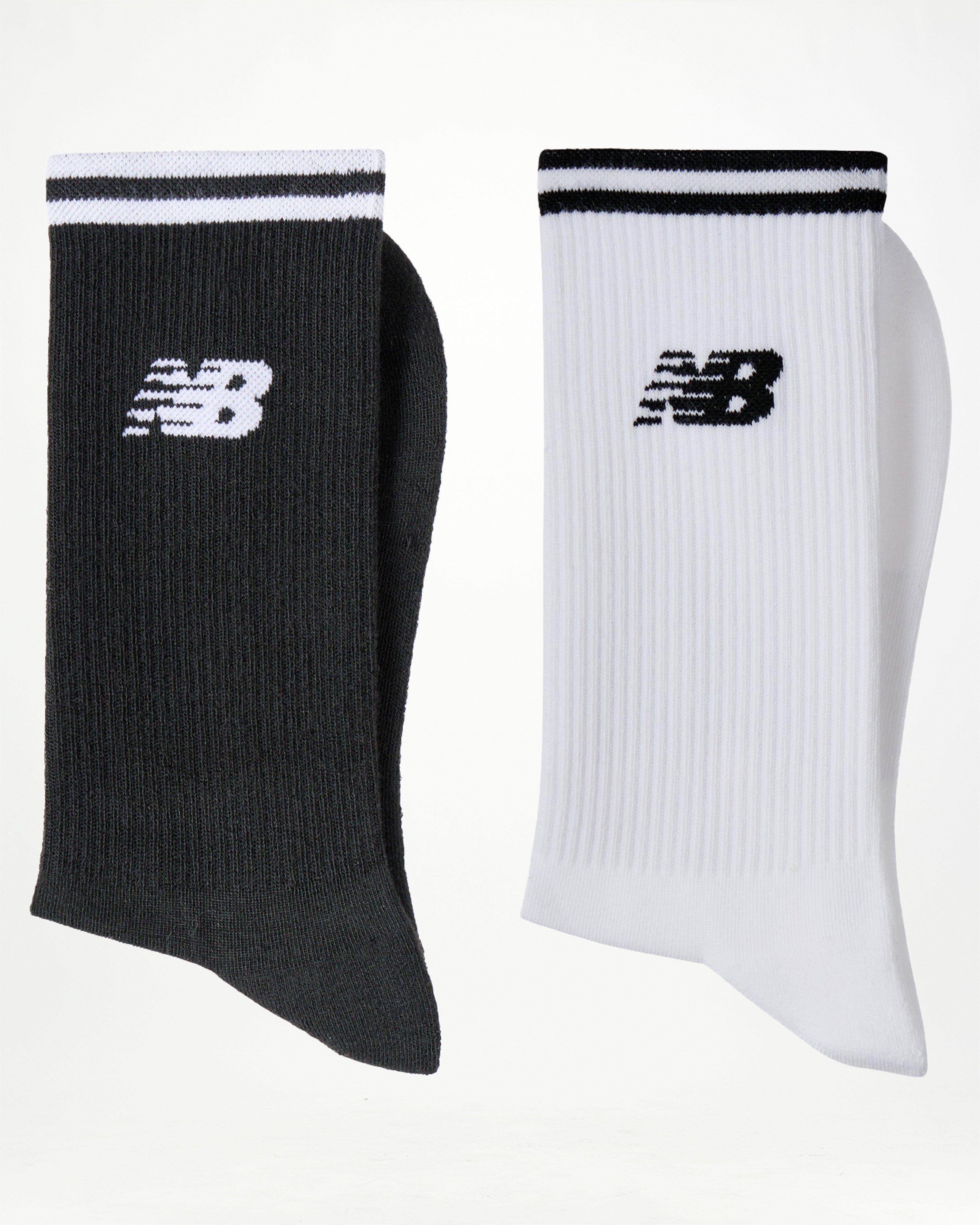 New Balance Midcalf Running Socks – 2 Pack -  Assorted