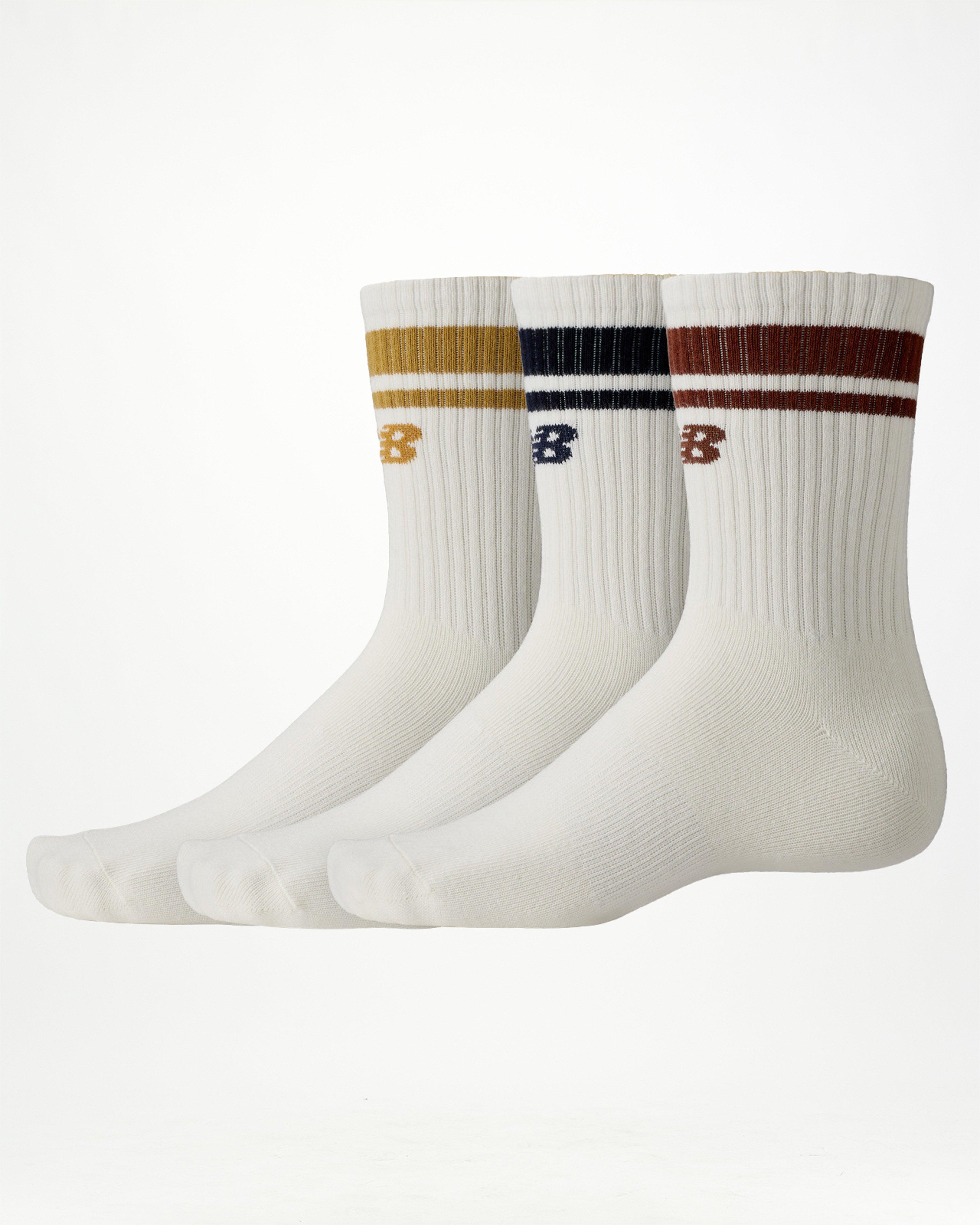 New Balance Sport Essentials Midcalf Socks – 3 Pack -  Milk