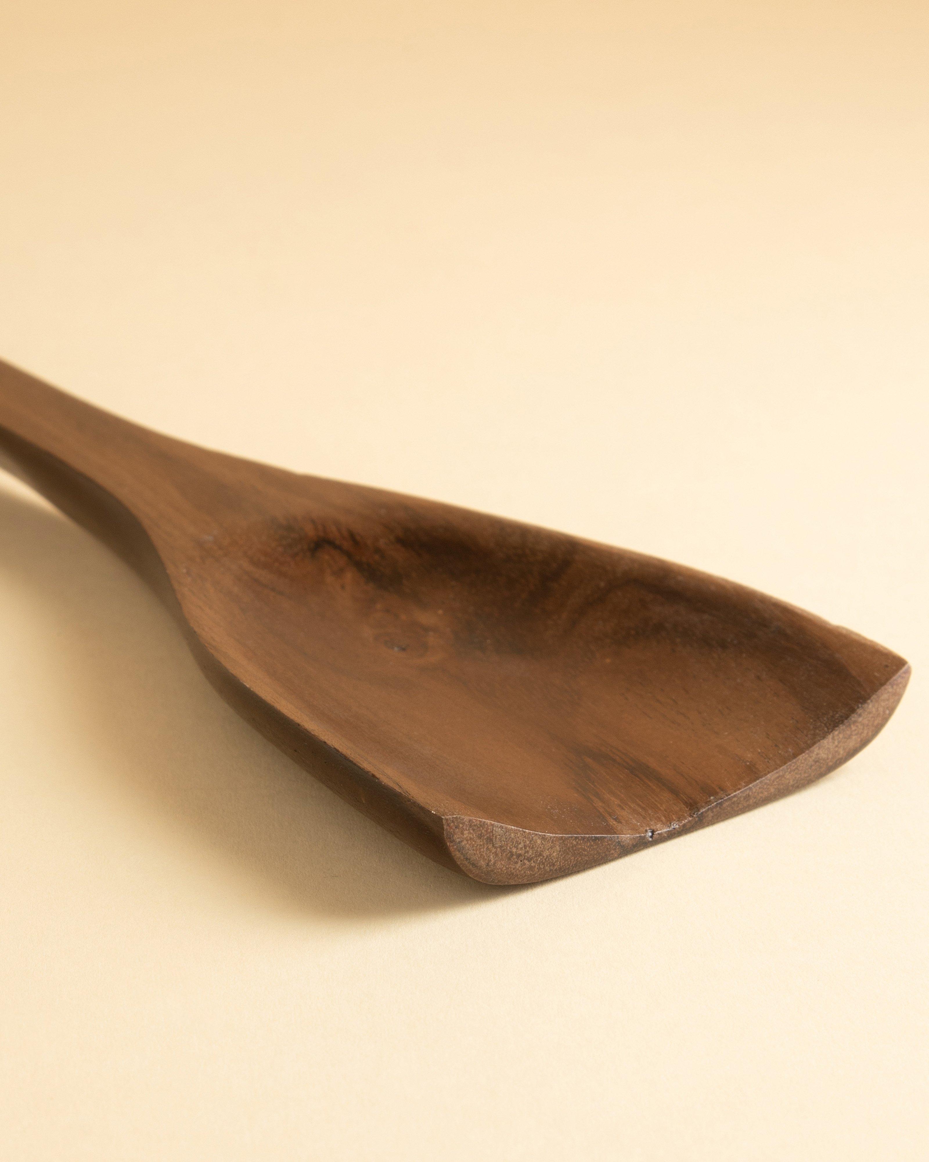 Wooden Rice Spoon -  Brown