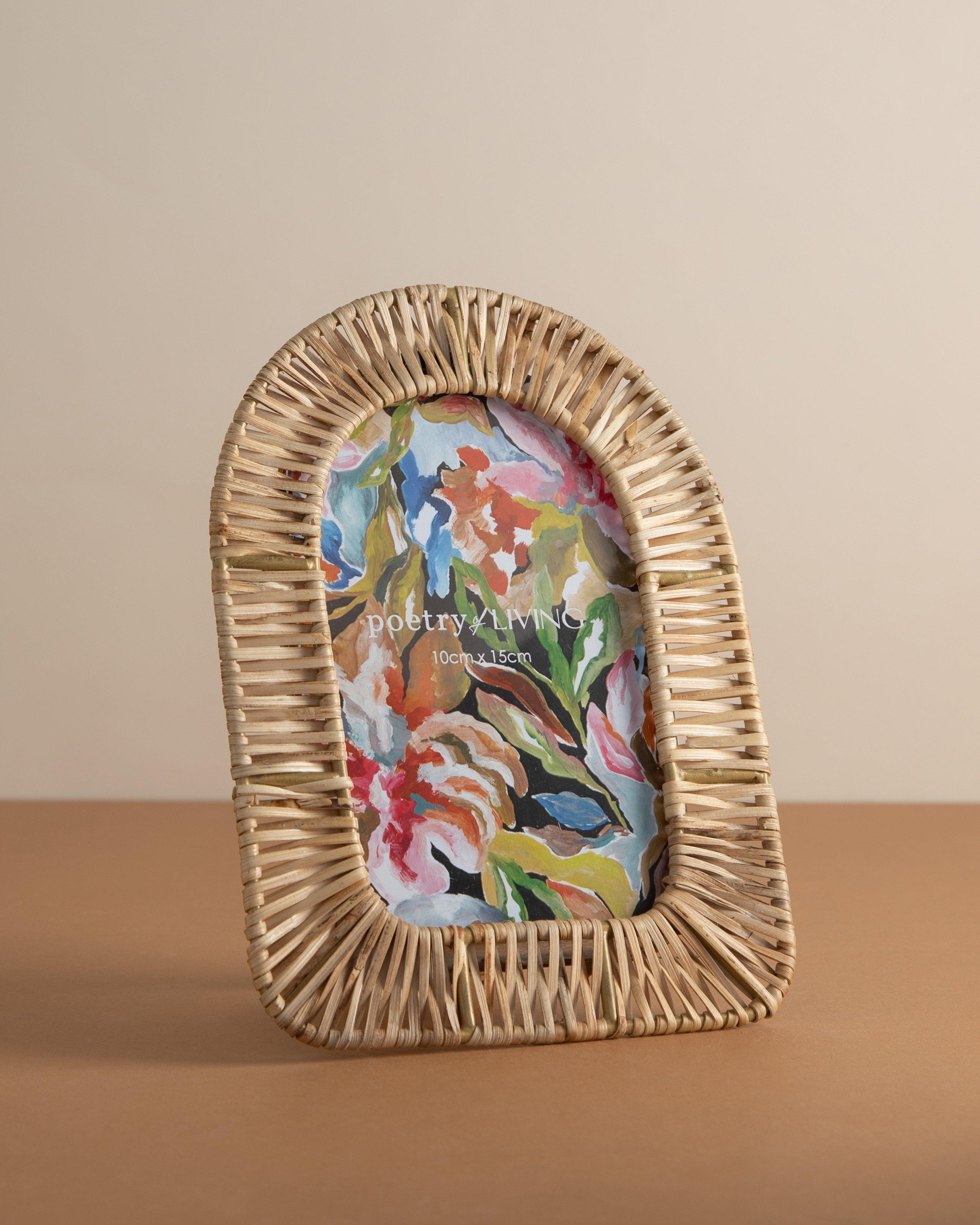 Arc Woven Frame -  Oatmeal
