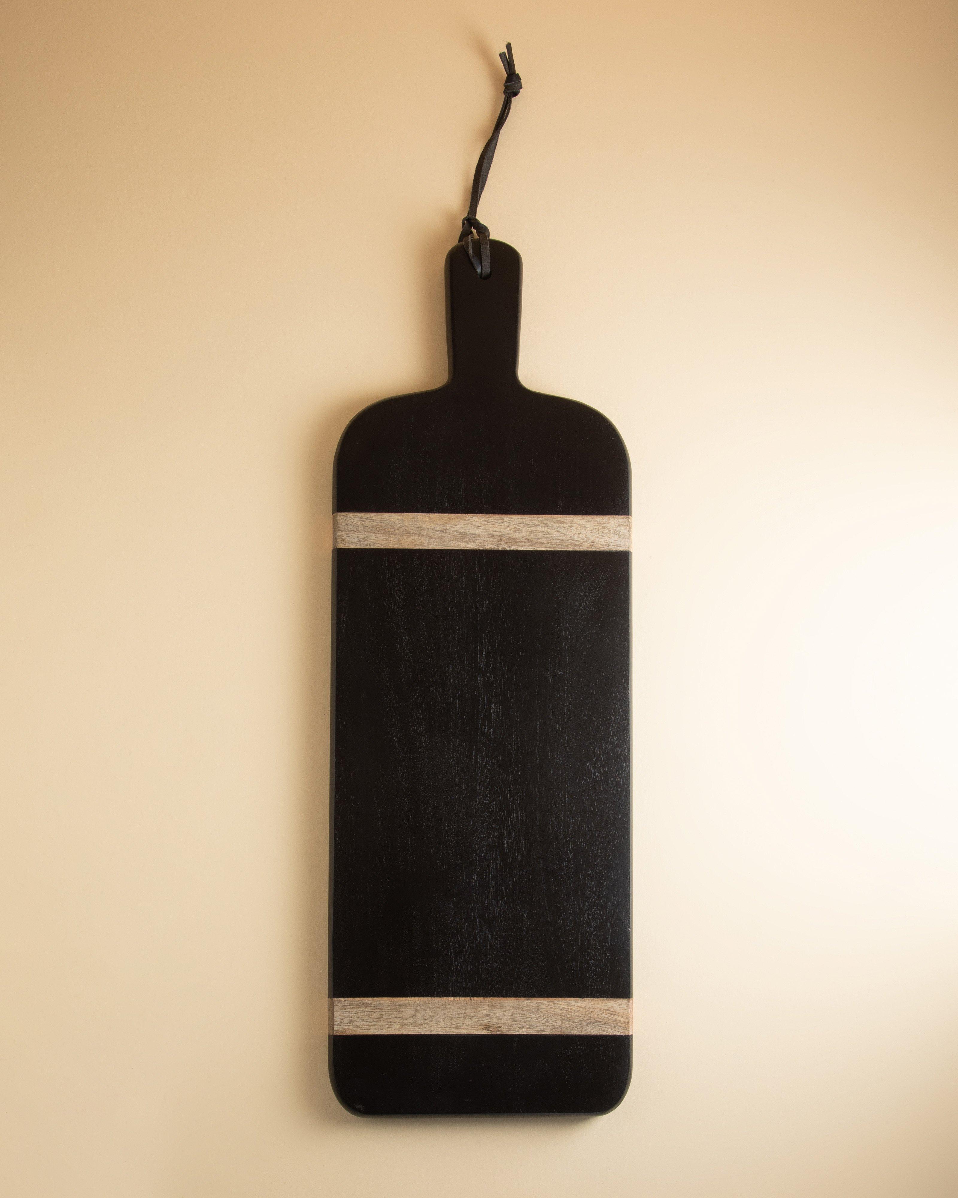 Rectangle Wood Stacking Paddle Board -  Black