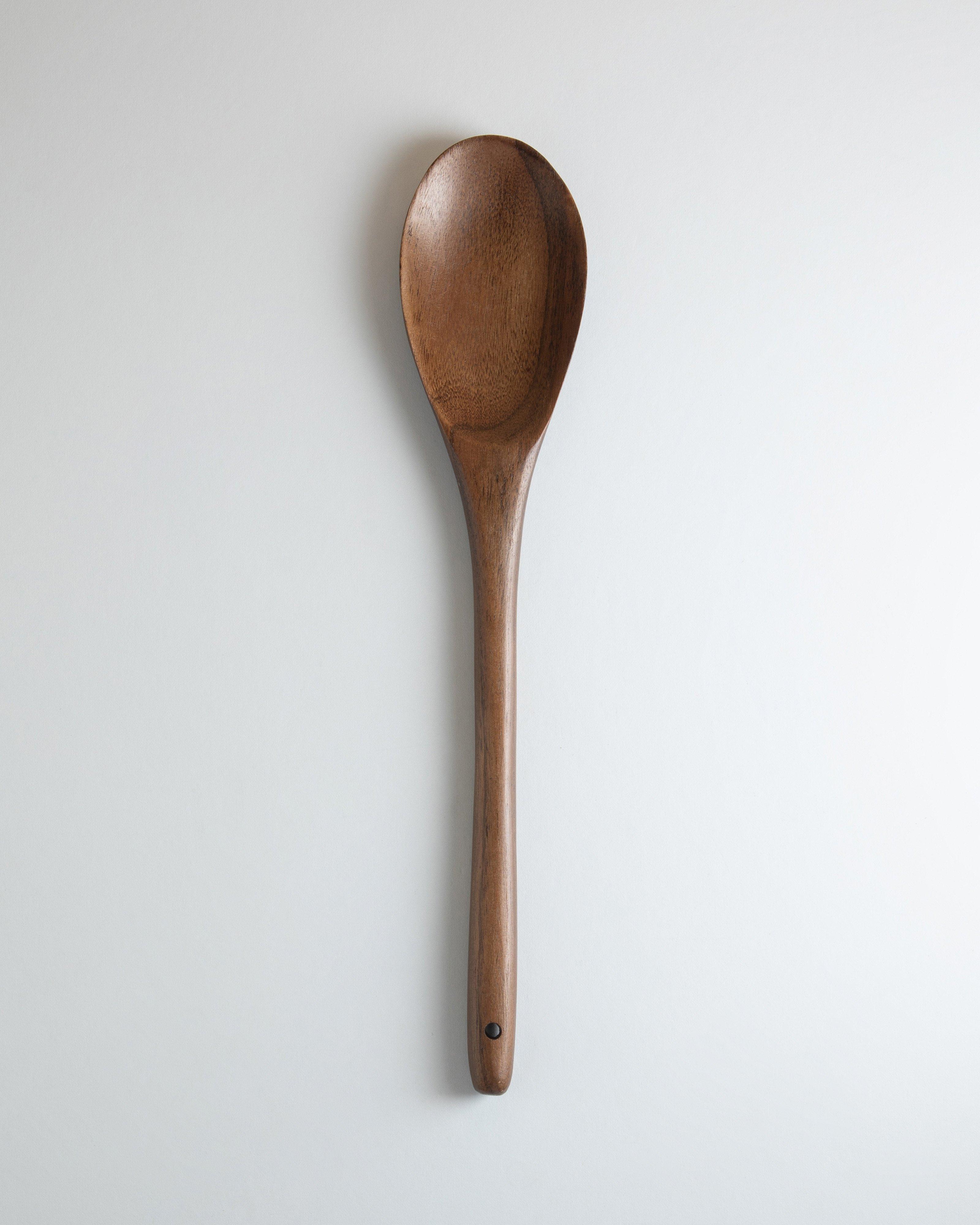 Wooden Serving spoon -  Brown