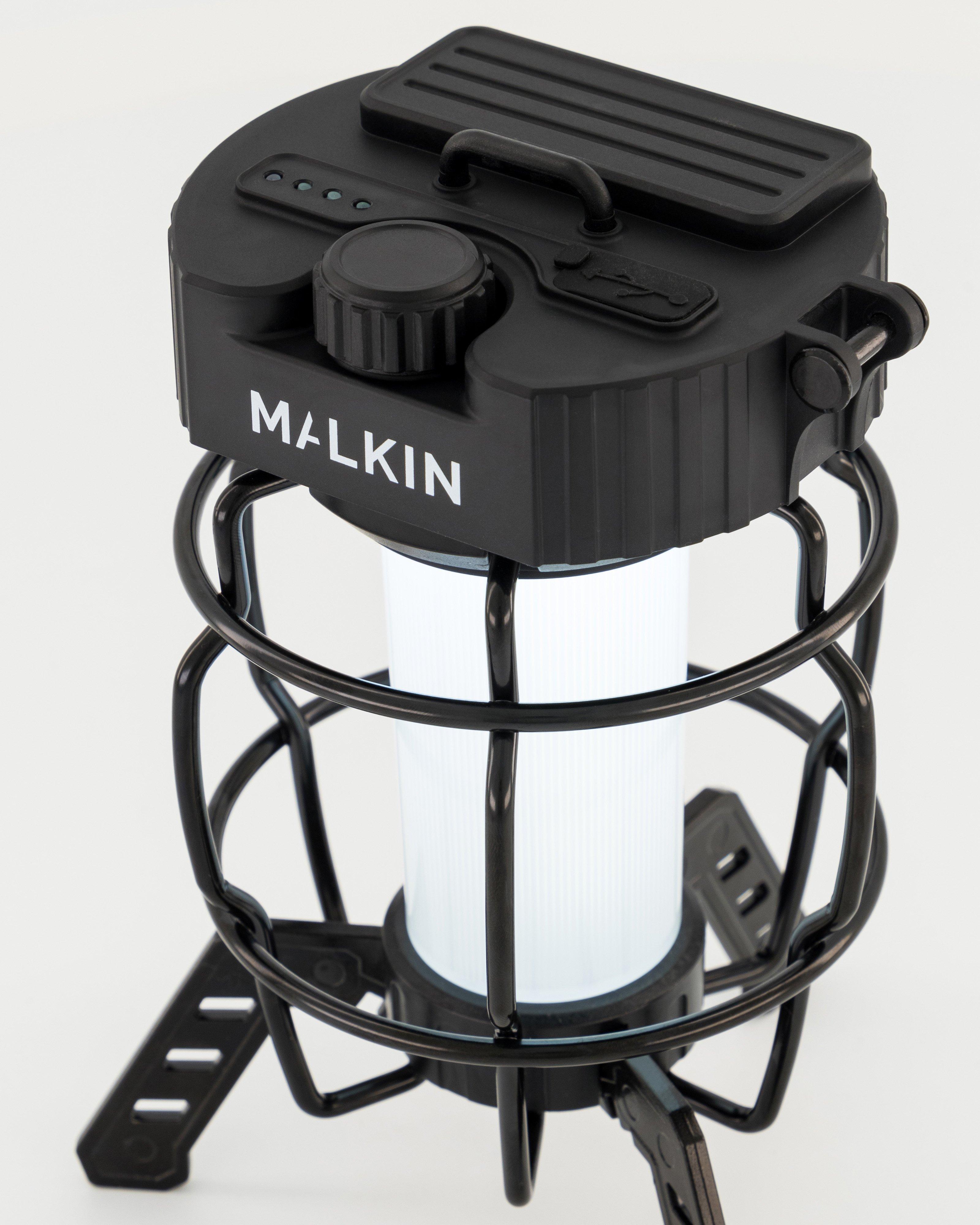 Malkin Thunder 280 Lumen Rechargeable Lantern -  Black