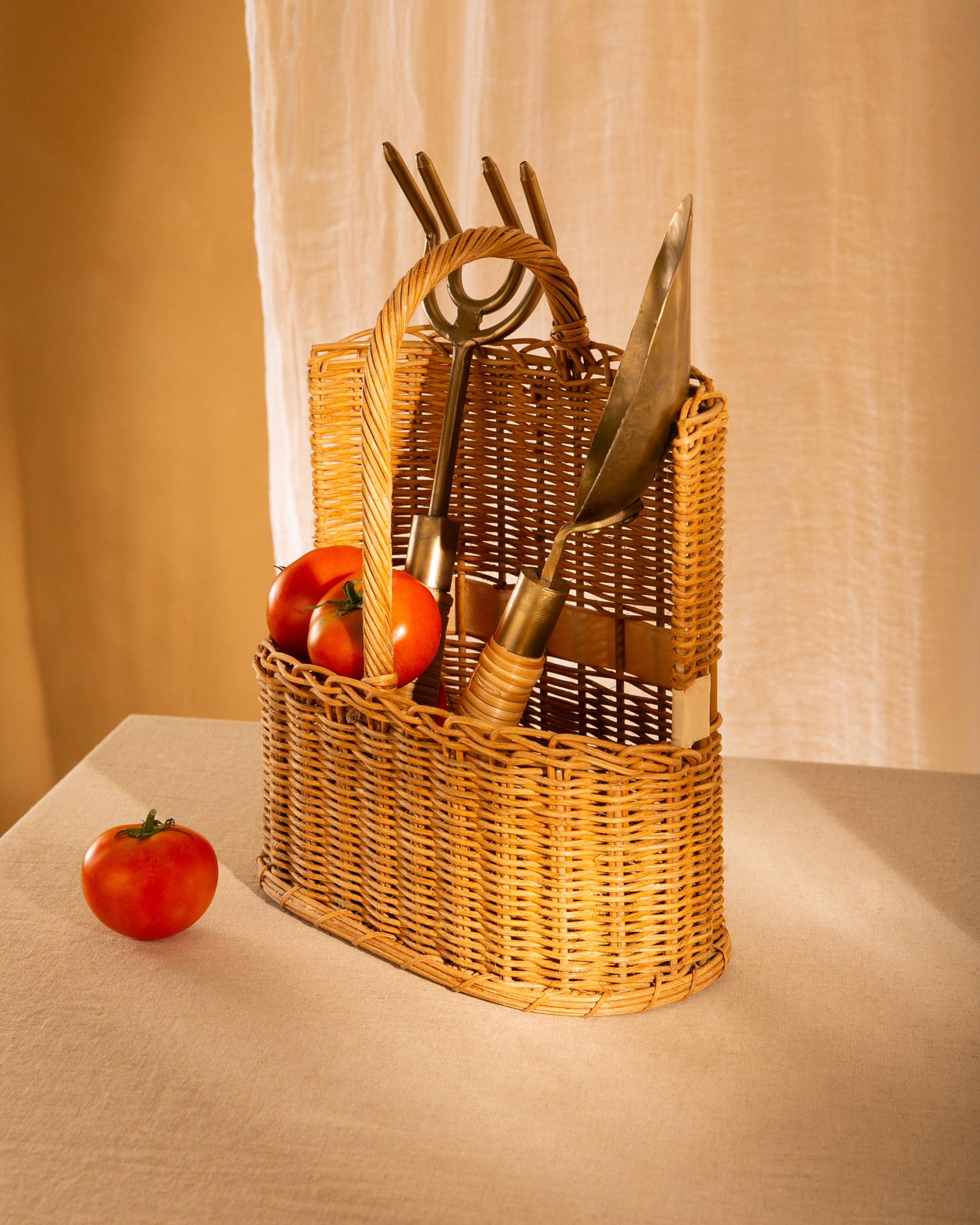 Gardening Basket -  Brown