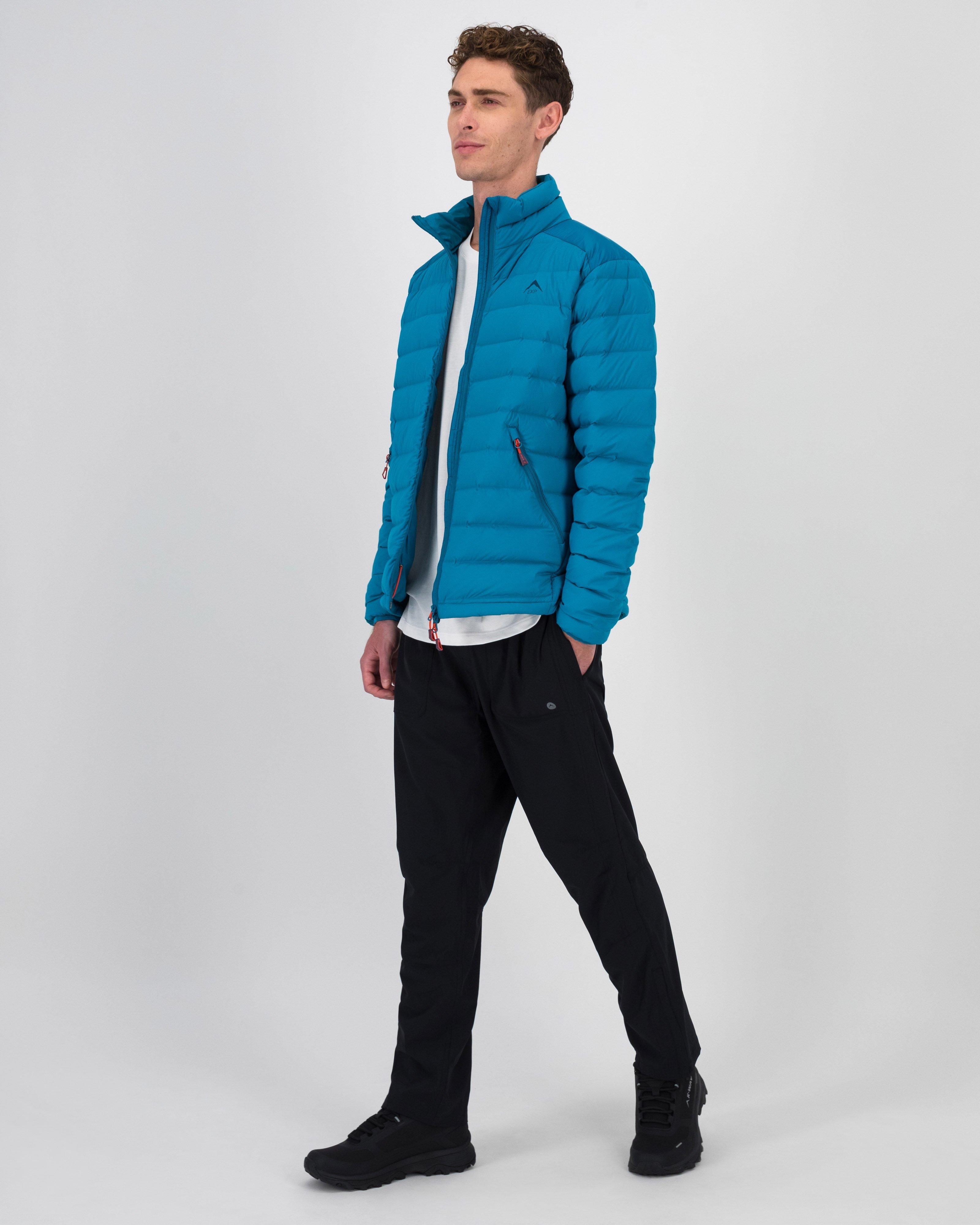 K-Way Expedition Men’s Denali Down Puffer Jacket  -  Teal