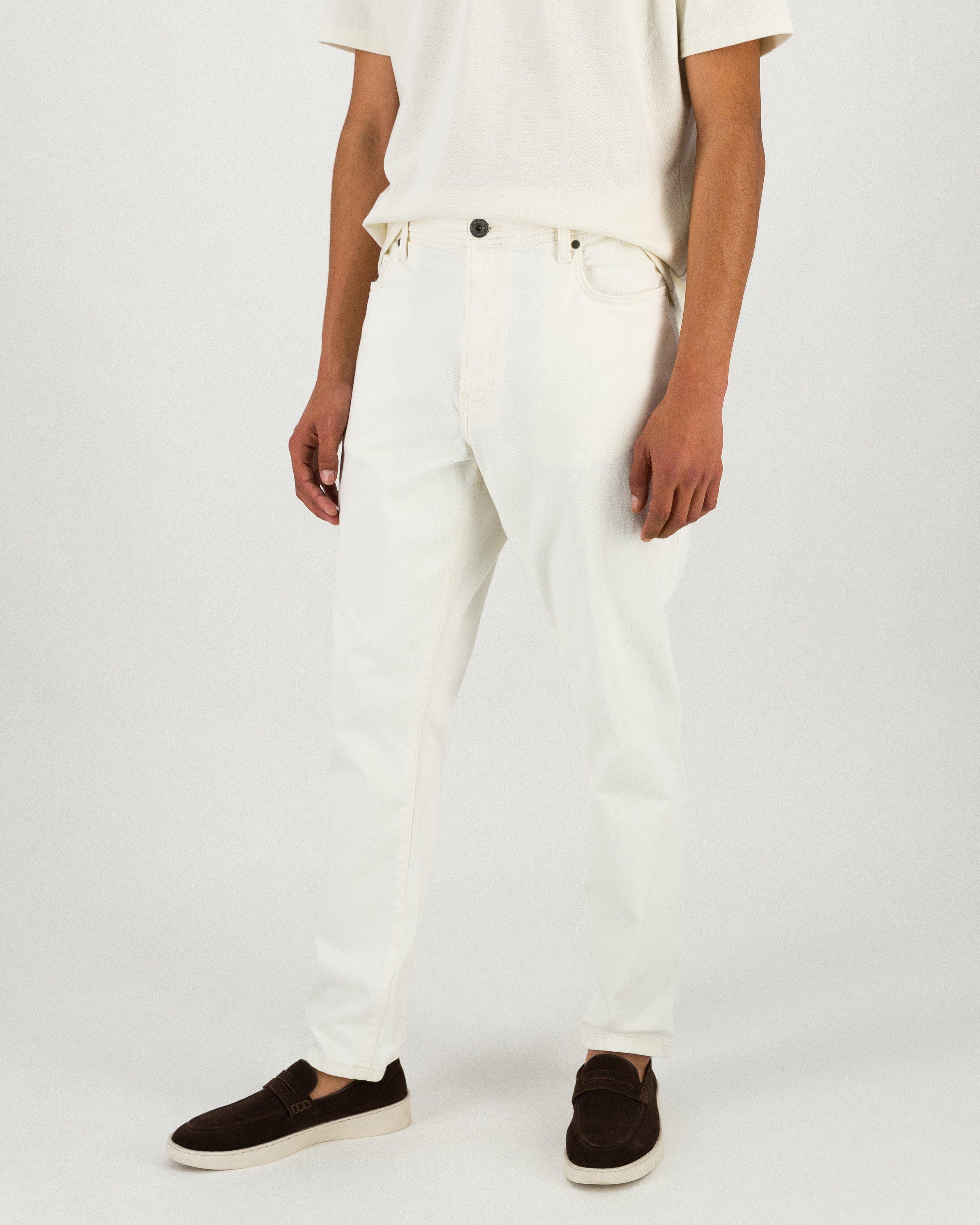  Men’s Lincoln Ecru Denim  -  Cream