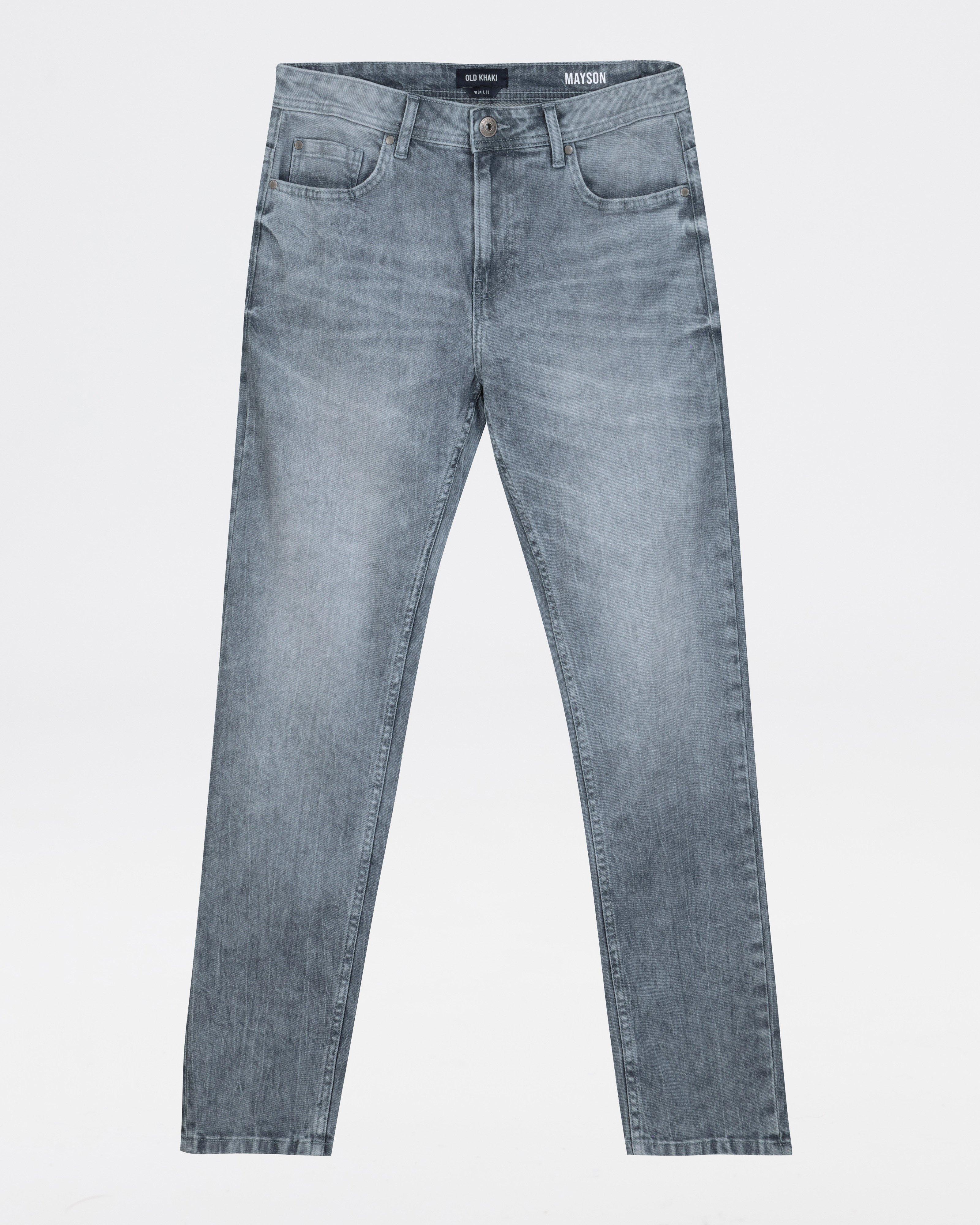 Men’s Mayson Grey Blue Denim  -  Grey