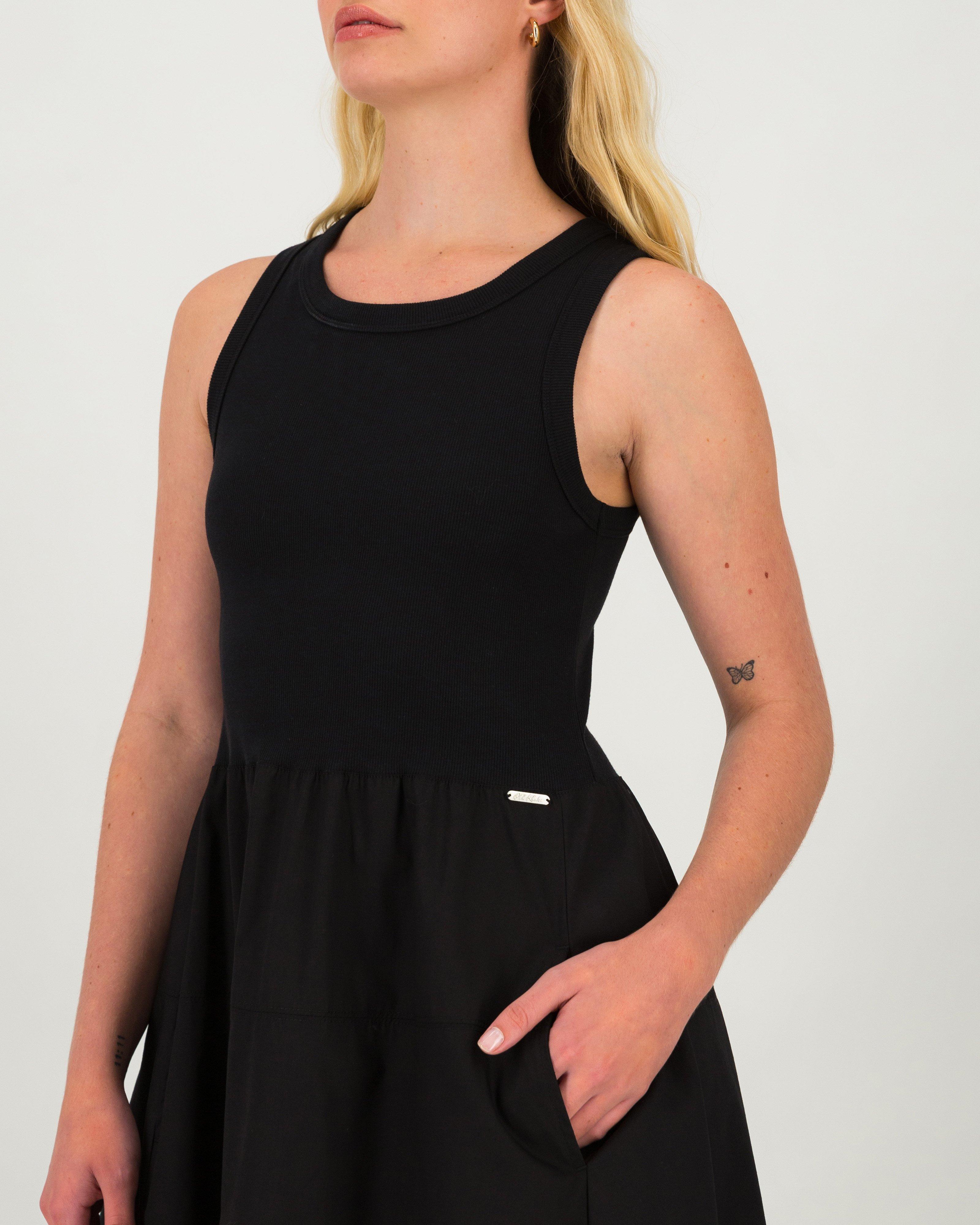 Women’s Kendra Knit Dress  -  Black