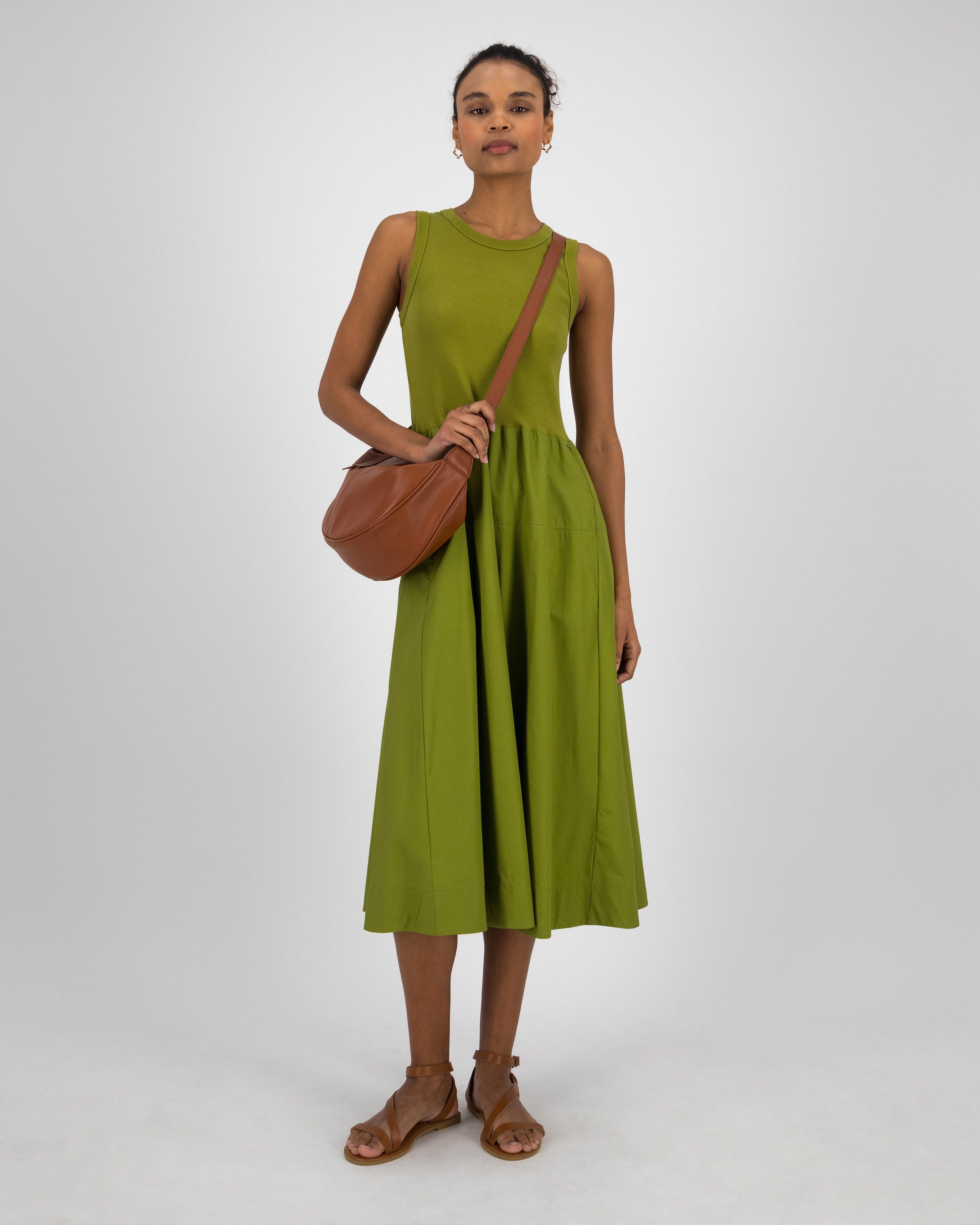 Women’s Kendra Knit Dress  -  Olive