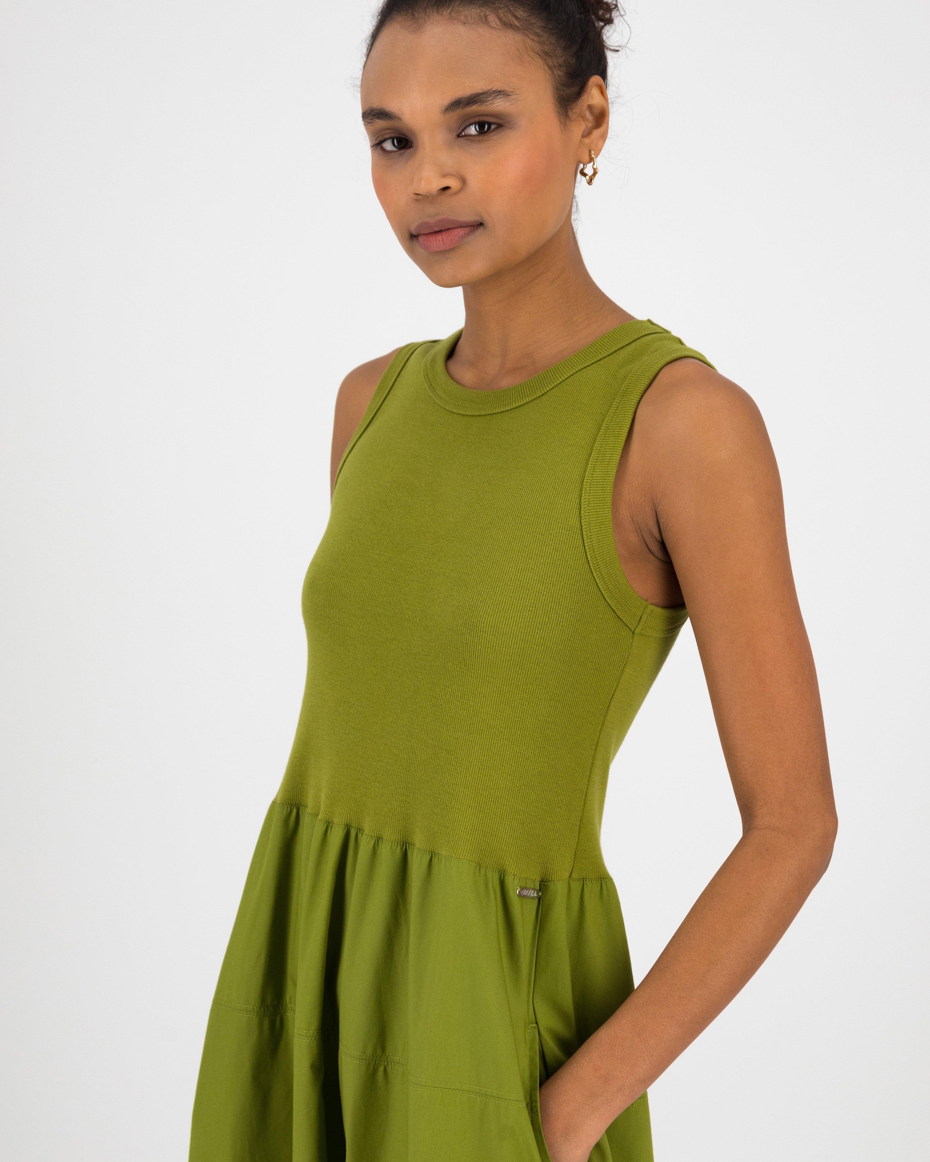 Women’s Kendra Knit Dress  -  Olive