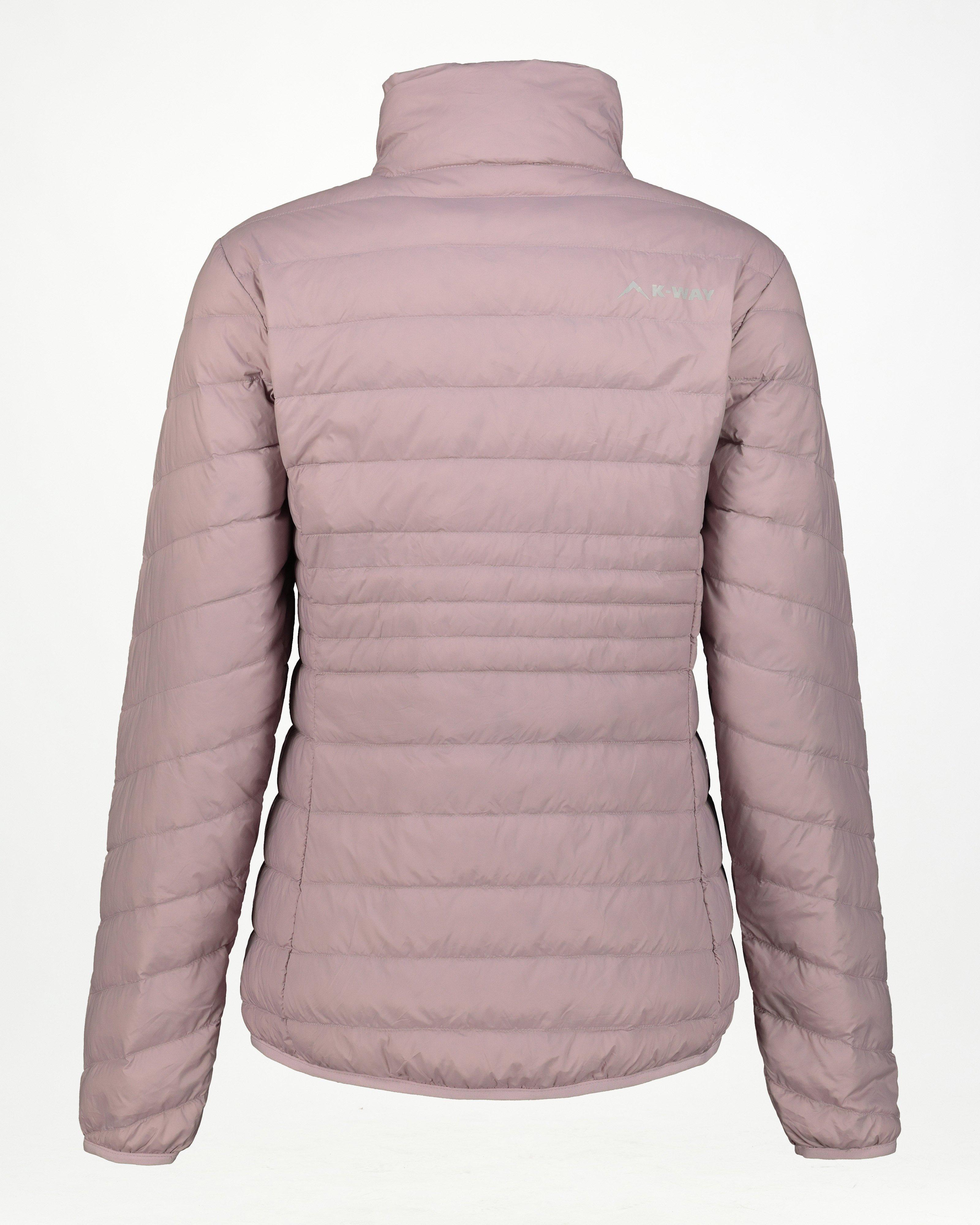 K-Way Women’s K-Lite Down Puffer Jacket -  Dusty Pink